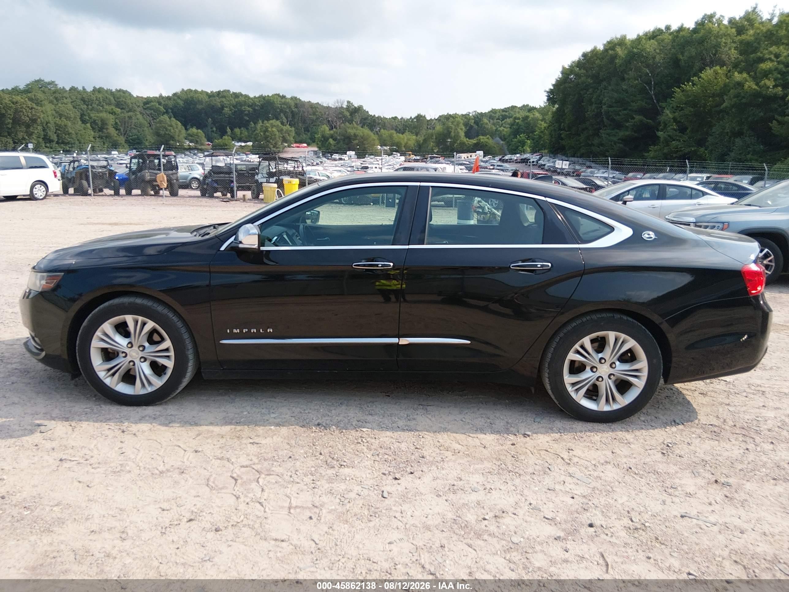 2014 Chevrolet Impala 2lz Black vin: 1G1155S35EU111159