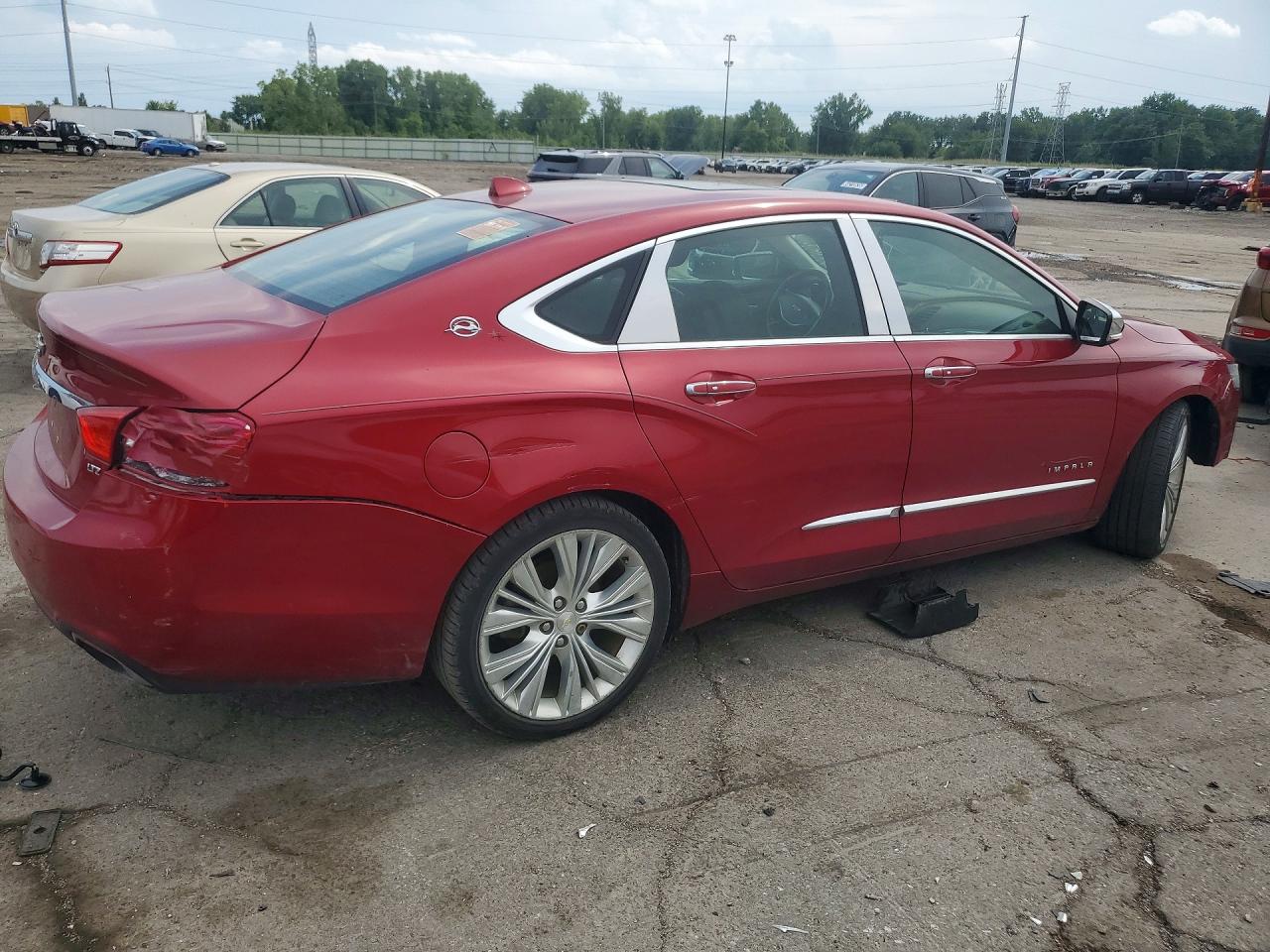 2014 Chevrolet Impala Ltz Red vin: 1G1155S35EU129967