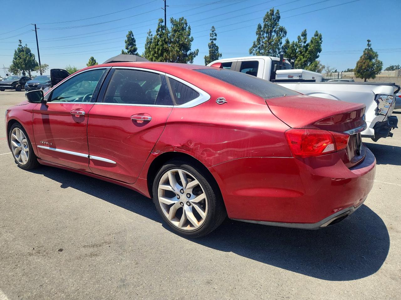 2014 Chevrolet Impala Ltz Бордовый vin: 1G1155S35EU162743