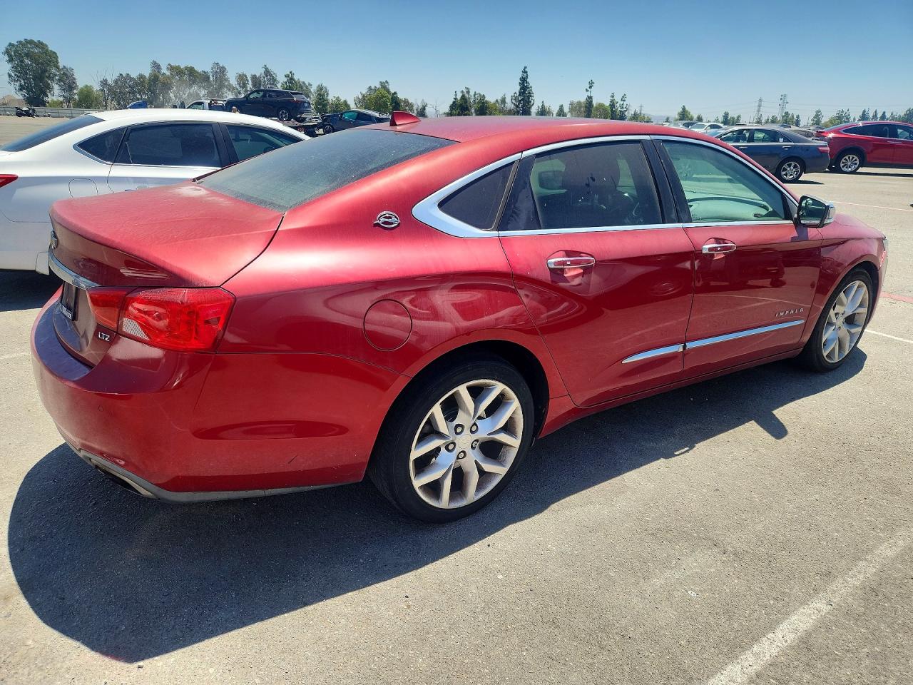 2014 Chevrolet Impala Ltz Бордовый vin: 1G1155S35EU162743