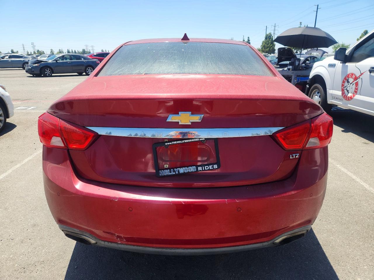 2014 Chevrolet Impala Ltz Бордовый vin: 1G1155S35EU162743