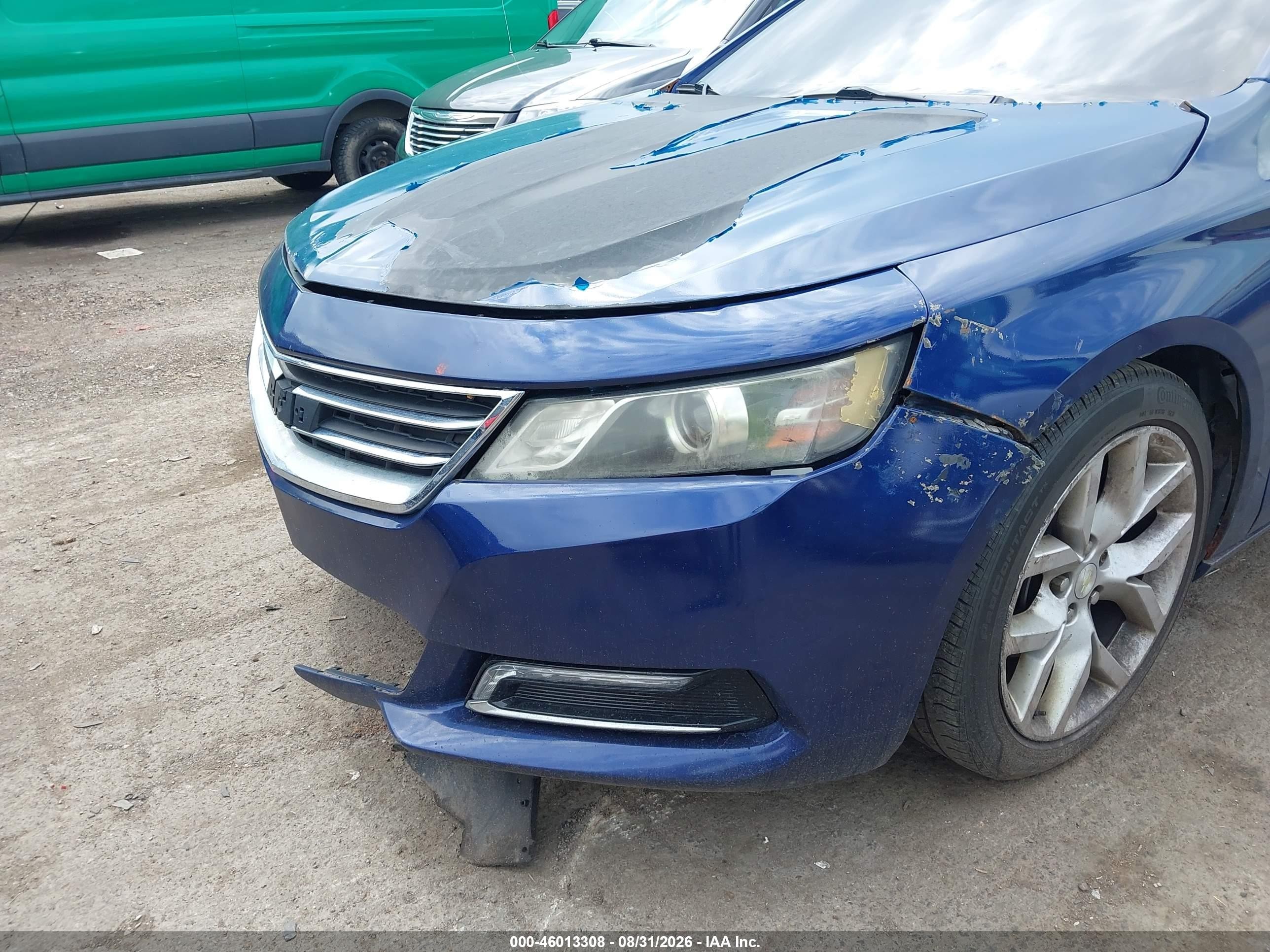 2014 Chevrolet Impala 2lz Синий vin: 1G1155S35EU168607