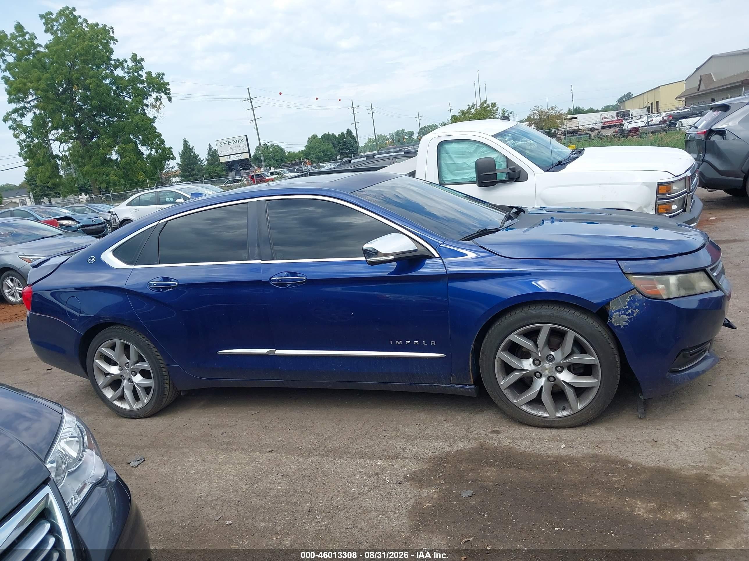 2014 Chevrolet Impala 2lz Синий vin: 1G1155S35EU168607