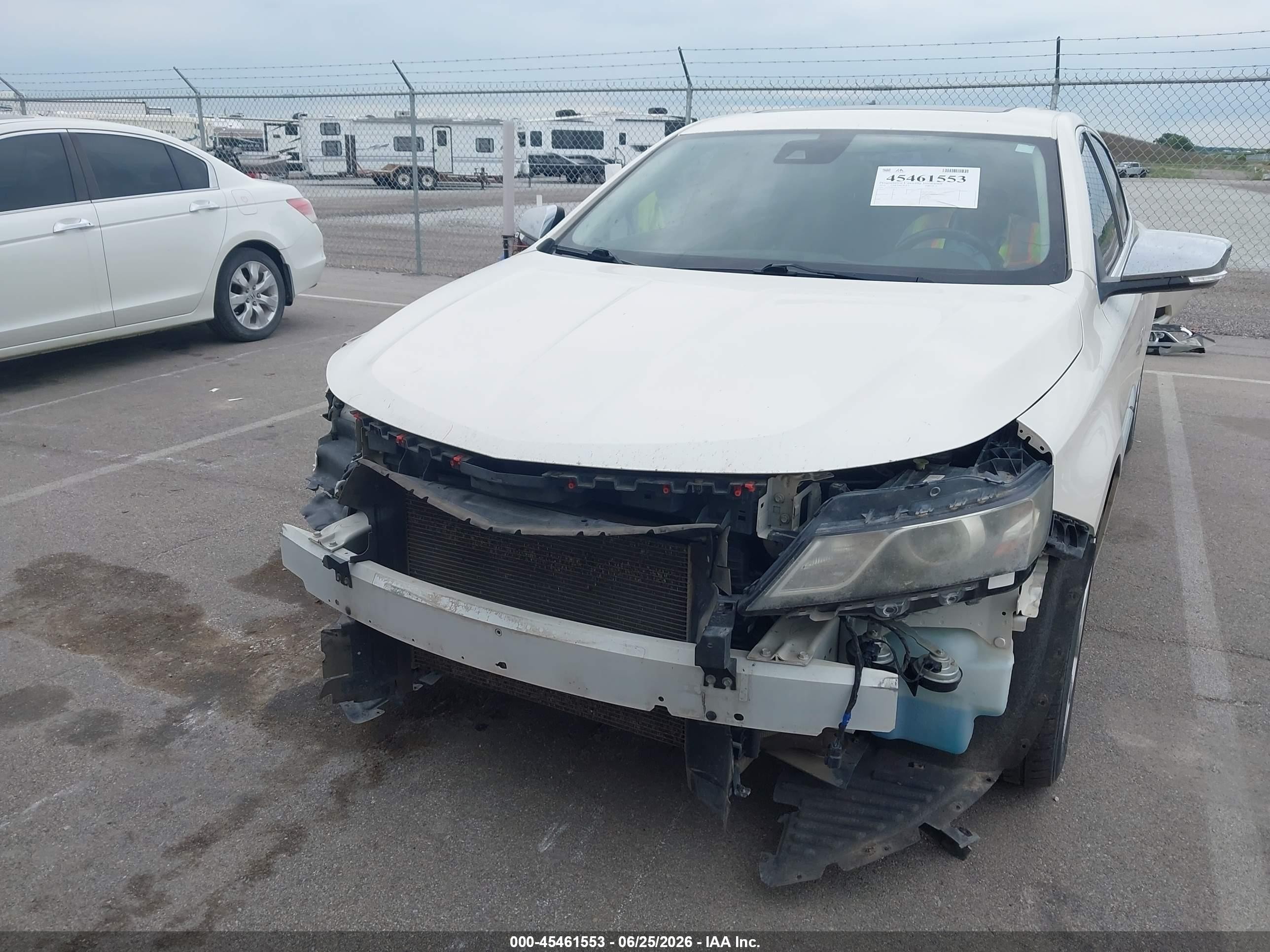 2014 Chevrolet Impala 2lz White vin: 1G1155S36EU124552