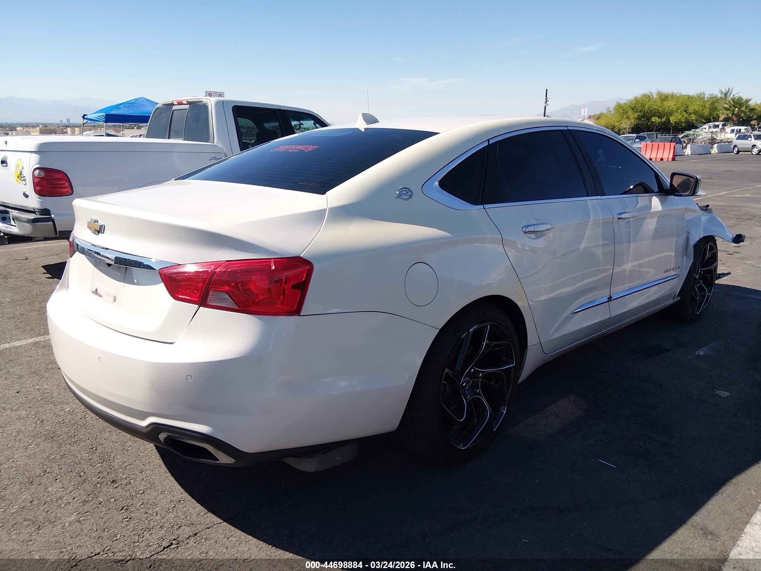 2014 Chevrolet Impala 2lz White vin: 1G1155S36EU134692