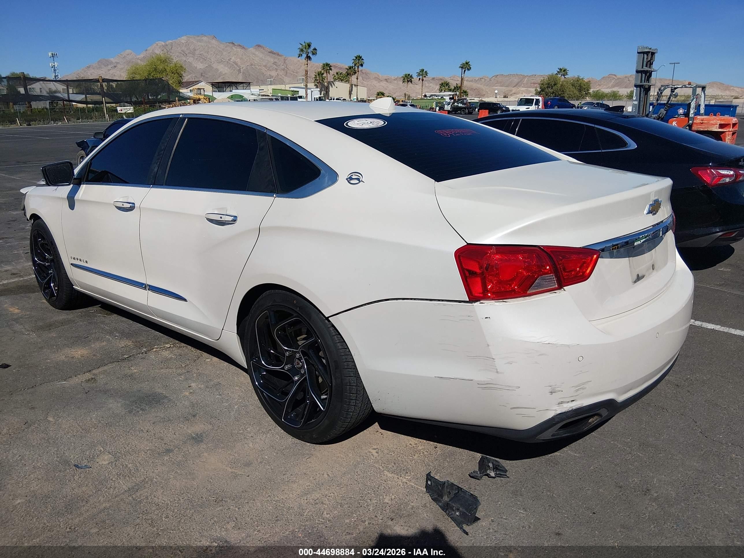 2014 Chevrolet Impala 2lz White vin: 1G1155S36EU134692