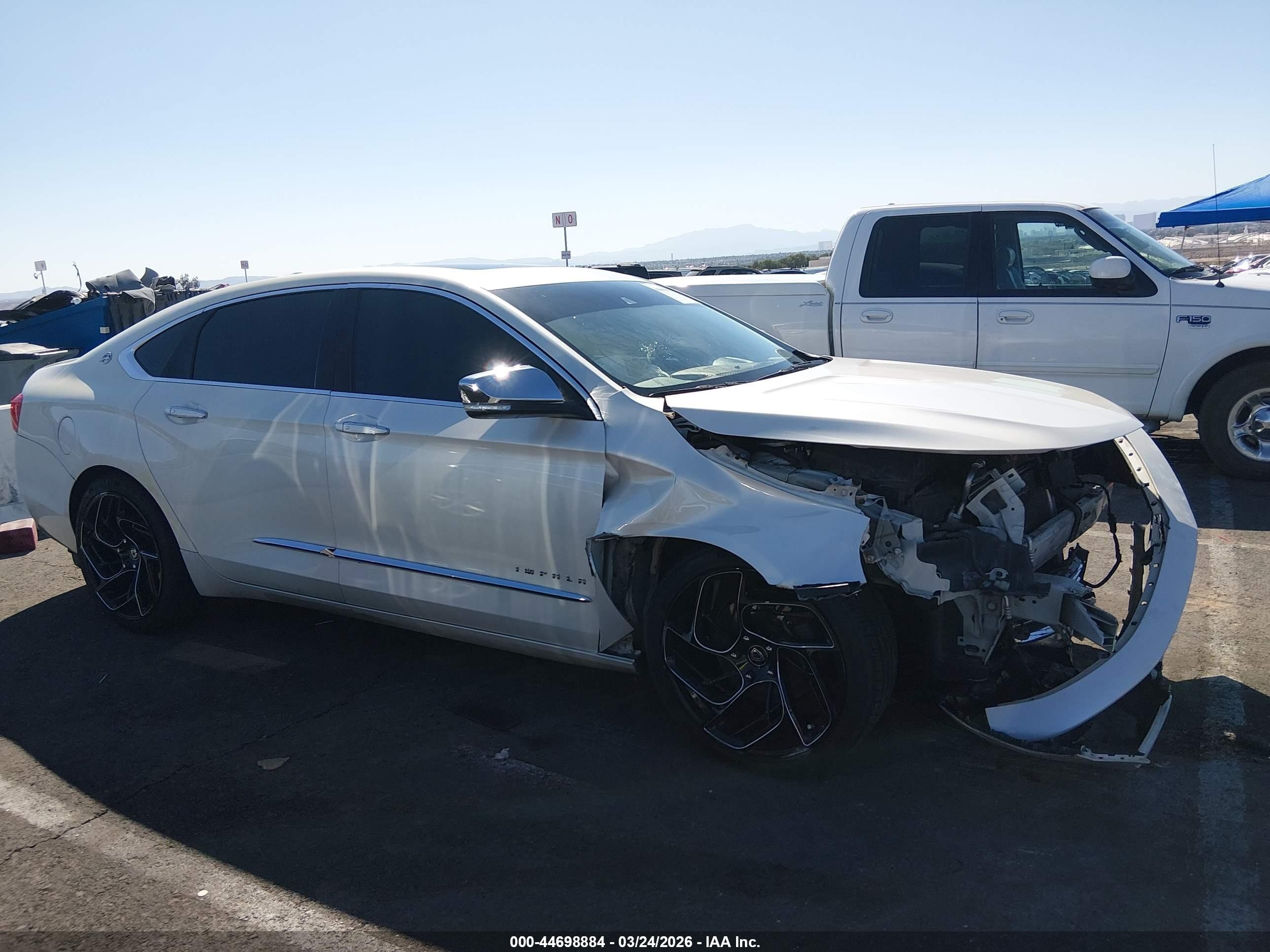 2014 Chevrolet Impala 2lz White vin: 1G1155S36EU134692
