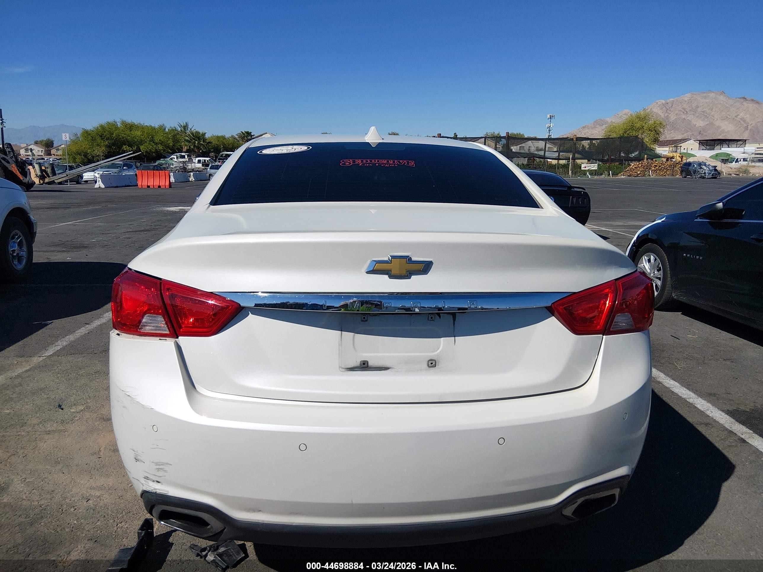 2014 Chevrolet Impala 2lz White vin: 1G1155S36EU134692