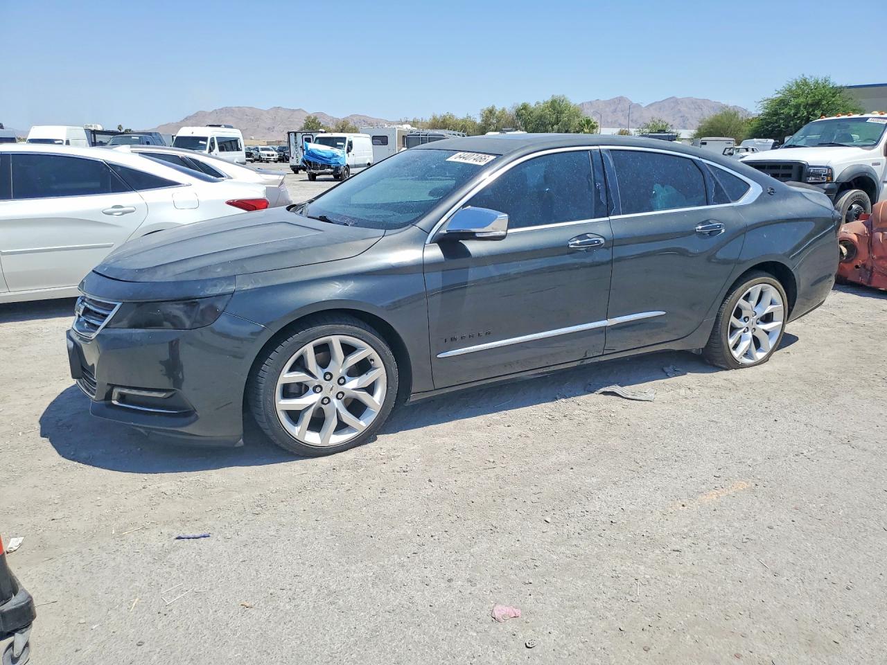 2014 Chevrolet Impala Ltz Gray vin: 1G1155S36EU170429