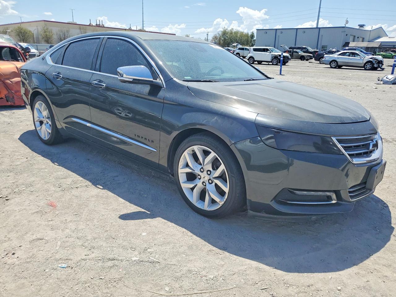 2014 Chevrolet Impala Ltz Gray vin: 1G1155S36EU170429