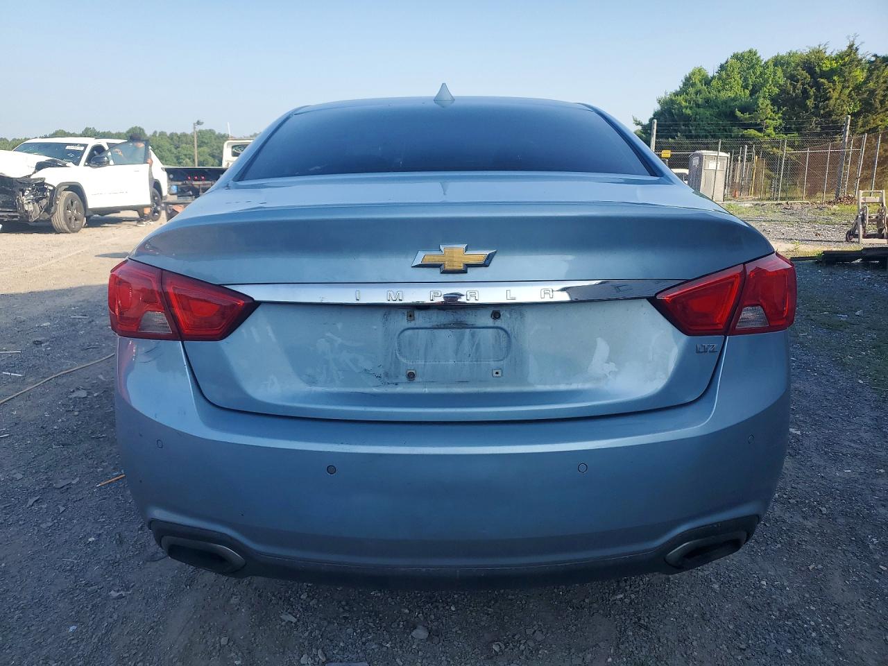 2014 Chevrolet Impala Ltz Blue vin: 1G1155S37EU115245