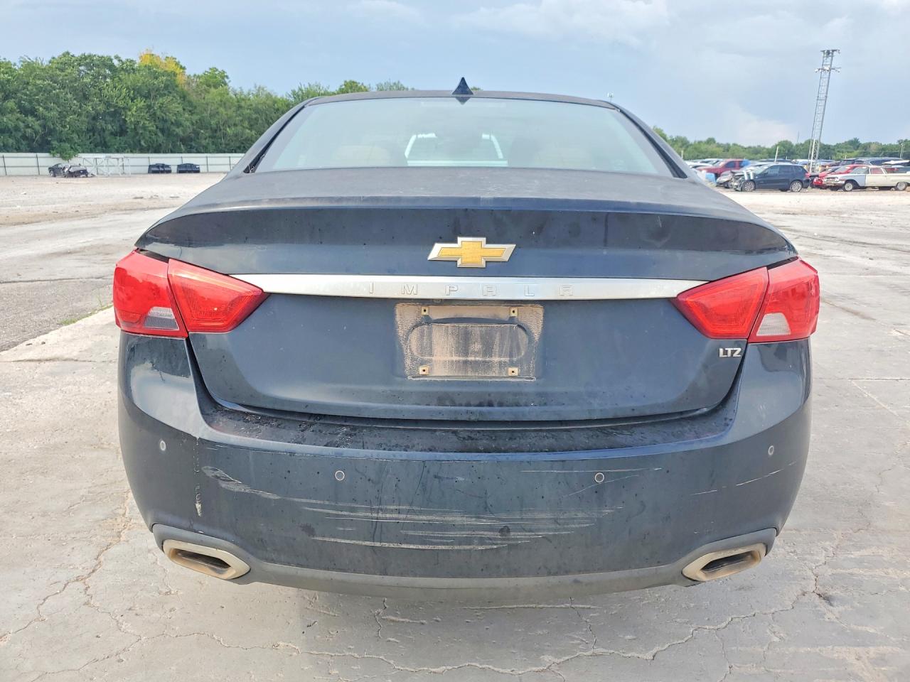 2014 Chevrolet Impala Ltz Black vin: 1G1155S37EU120087