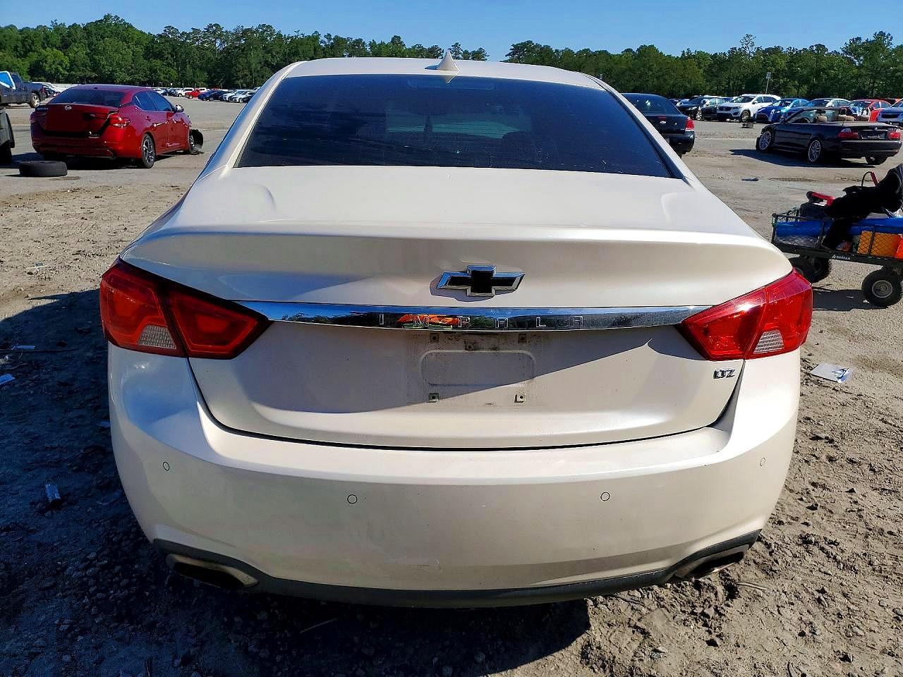 2014 Chevrolet Impala Ltz Beige vin: 1G1155S38EU106232