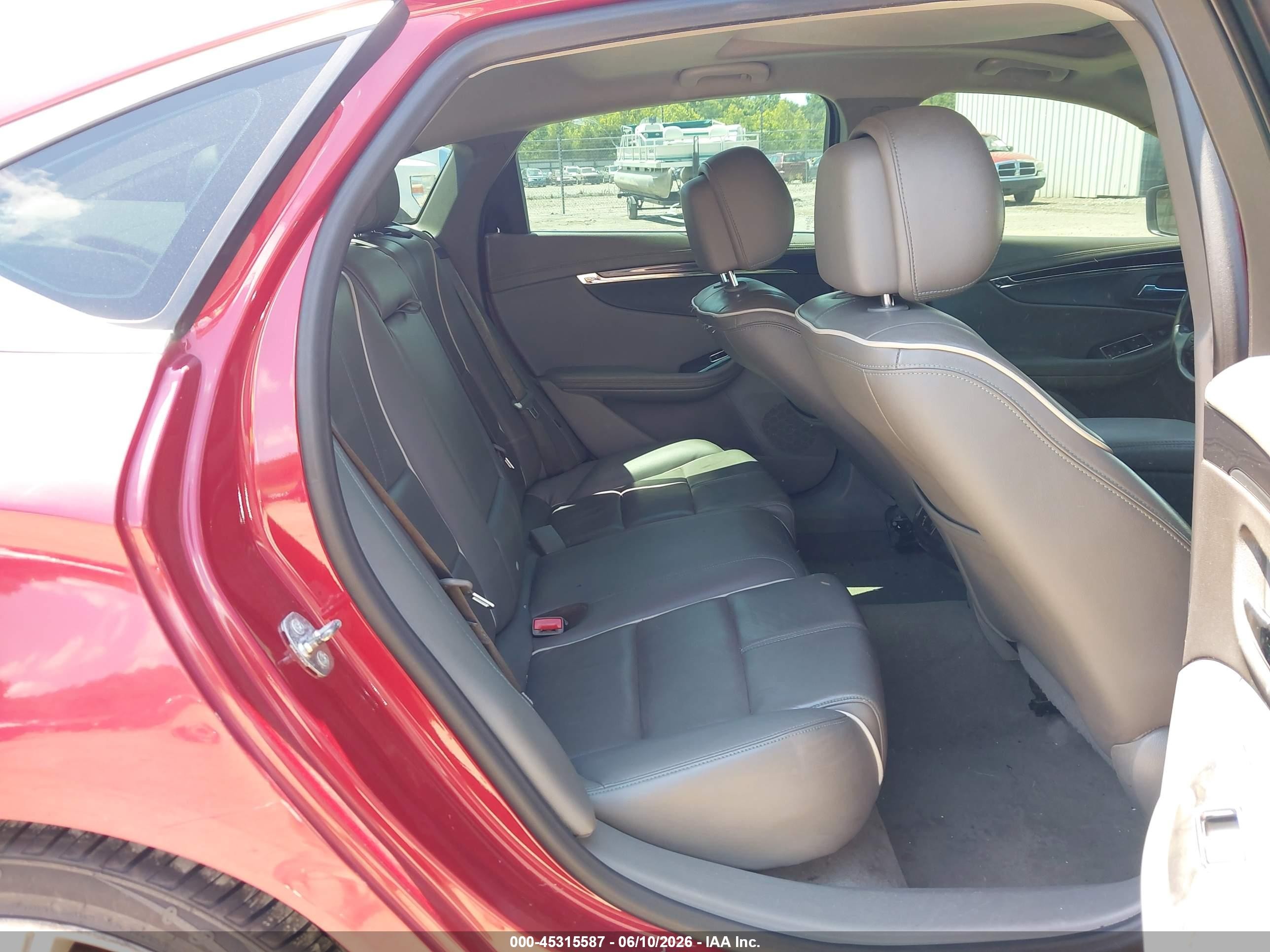 2014 Chevrolet Impala 2lz Red vin: 1G1155S38EU109843