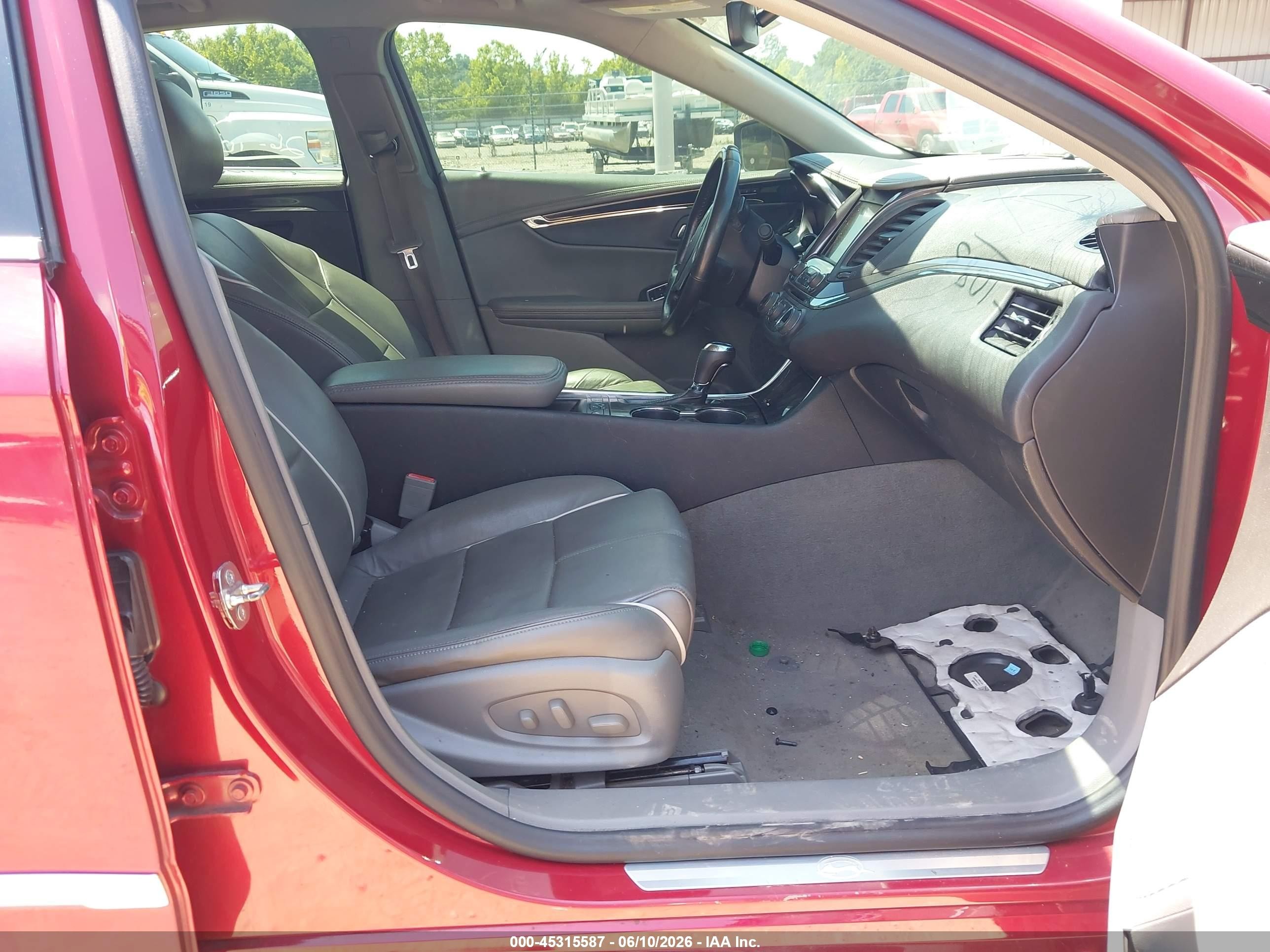 2014 Chevrolet Impala 2lz Red vin: 1G1155S38EU109843