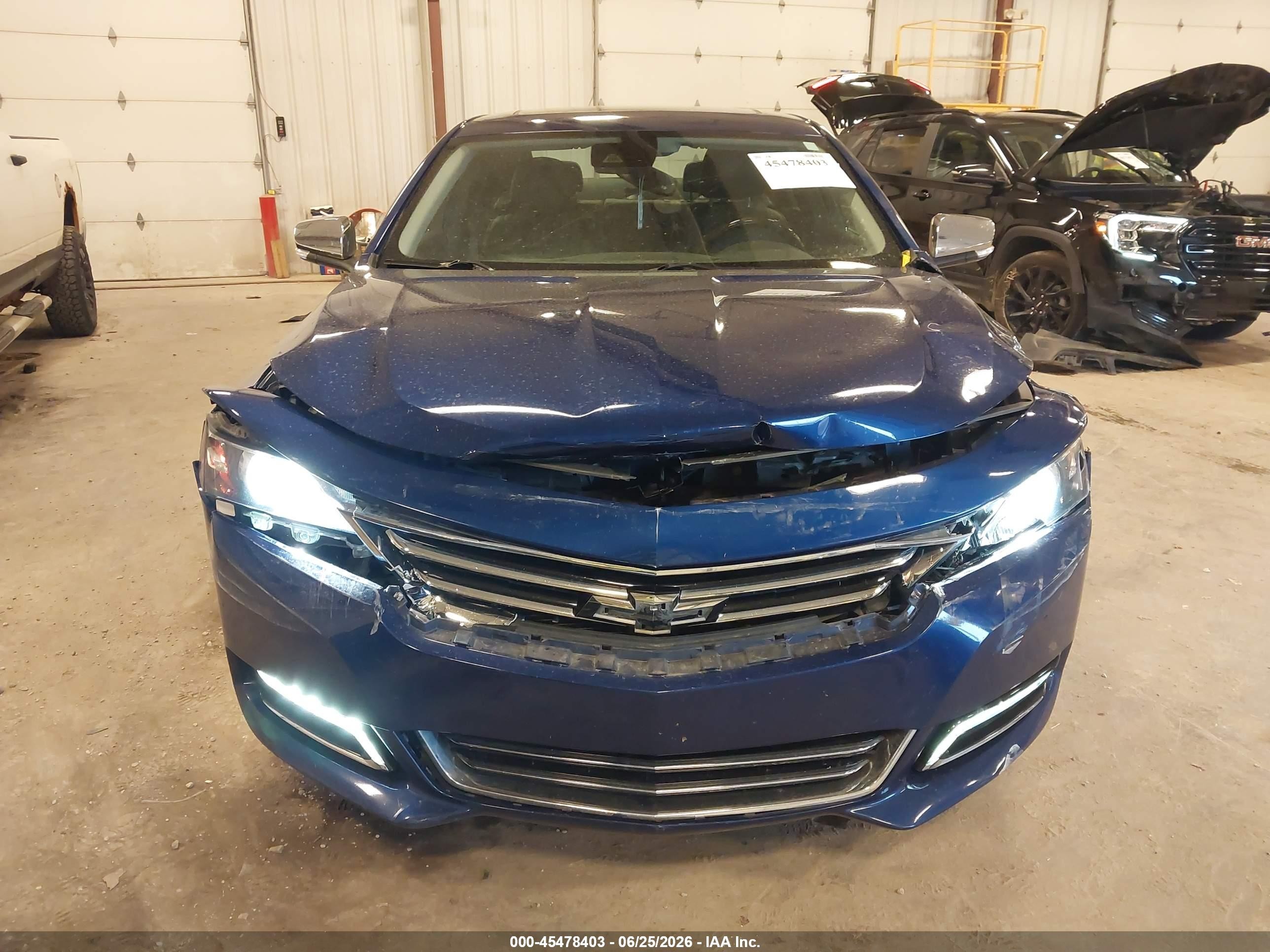 2014 Chevrolet Impala 2lz Dark Blue vin: 1G1155S38EU130899
