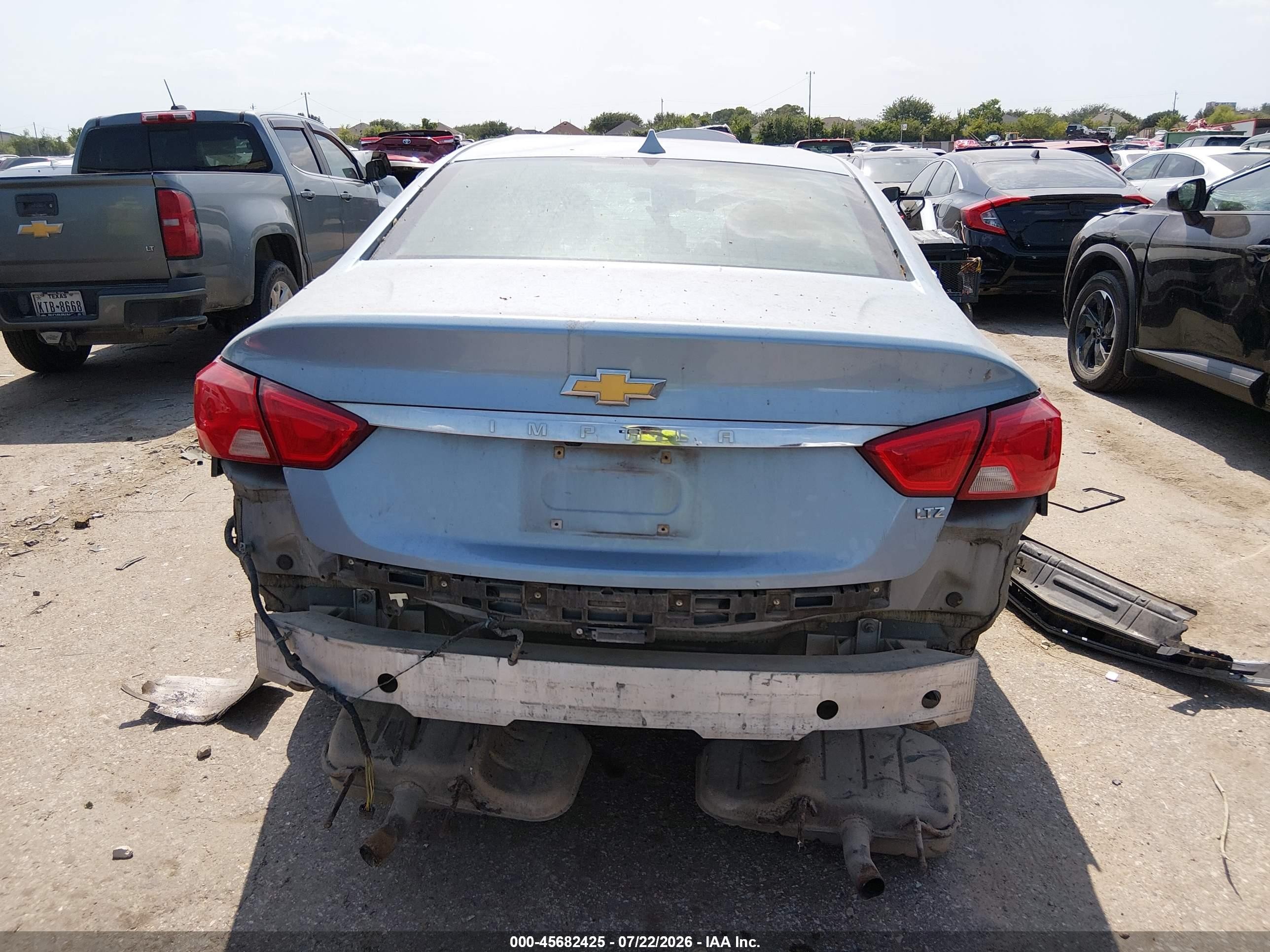 2014 Chevrolet Impala 2lz White vin: 1G1155S38EU160842