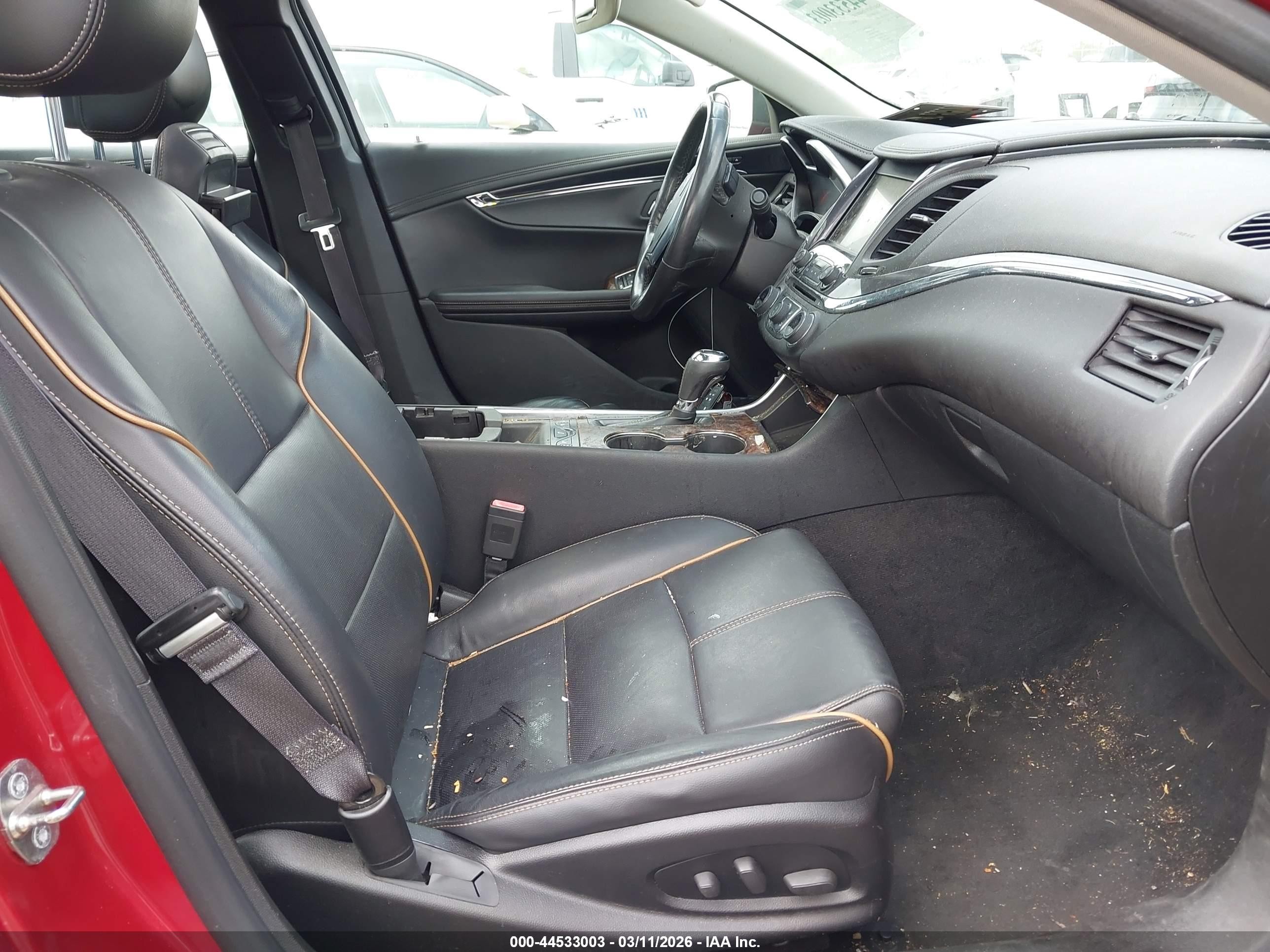 2014 Chevrolet Impala 2lz Red vin: 1G1155S3XEU133657