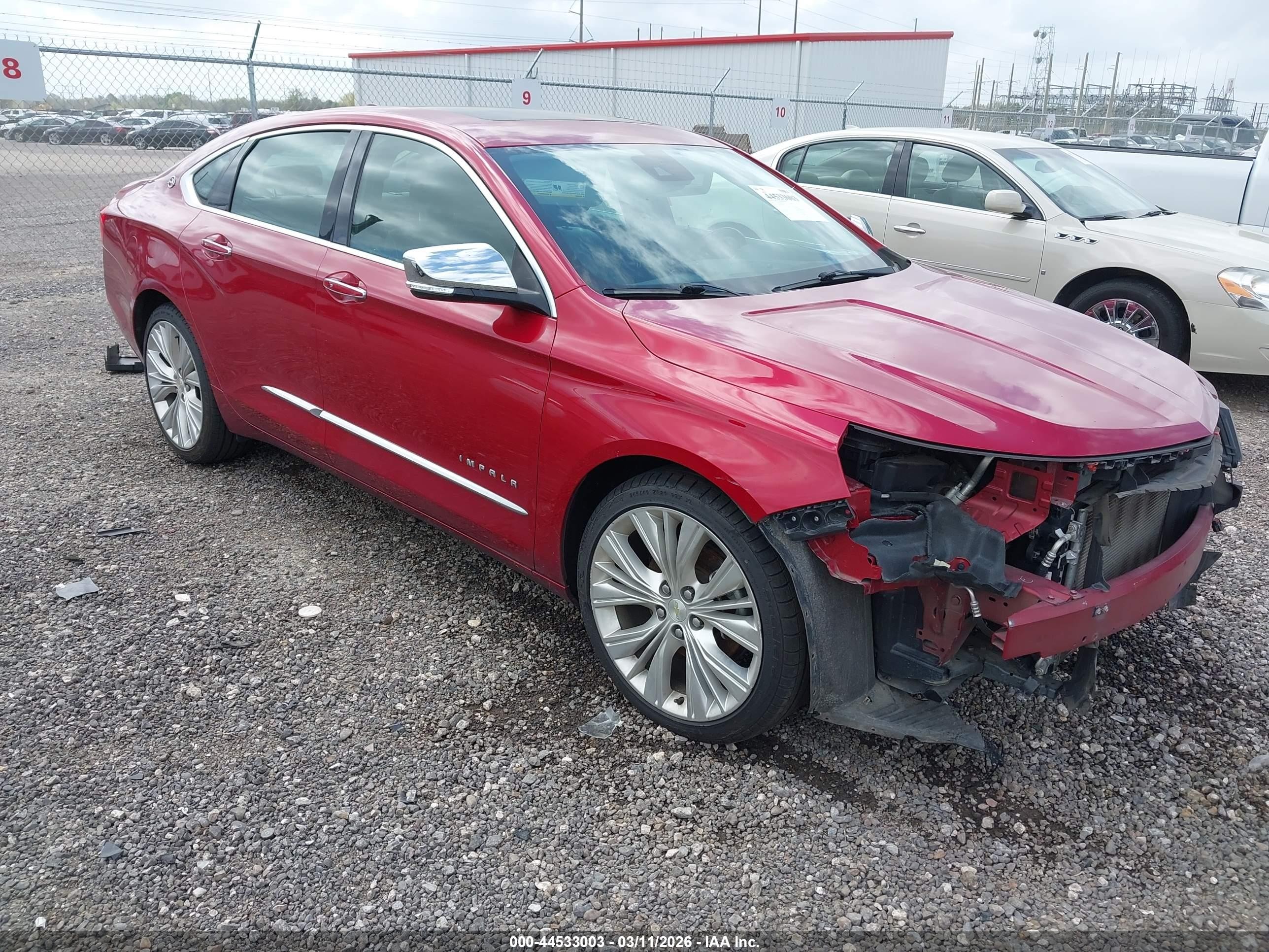 2014 Chevrolet Impala 2lz Red vin: 1G1155S3XEU133657