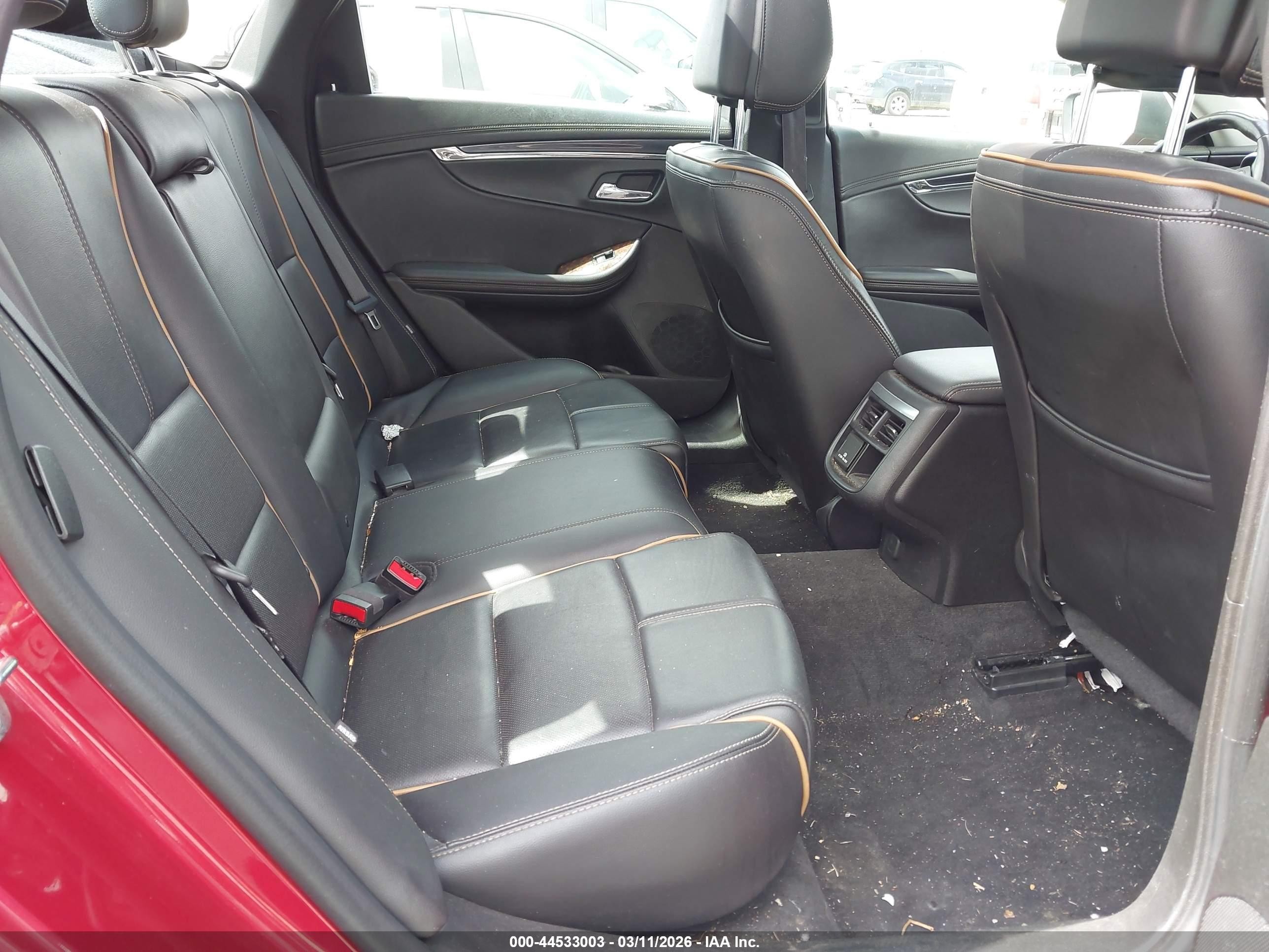 2014 Chevrolet Impala 2lz Red vin: 1G1155S3XEU133657