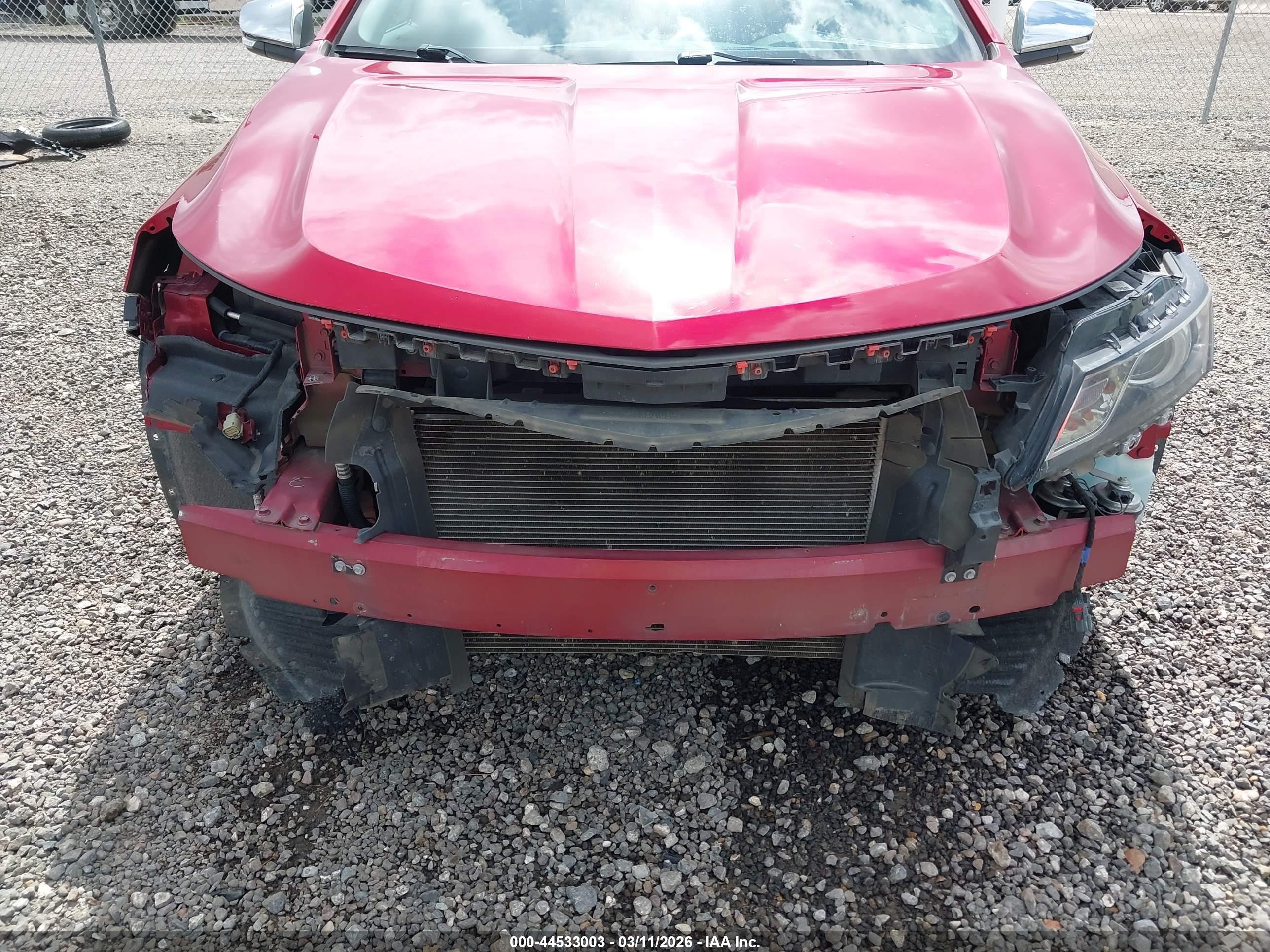2014 Chevrolet Impala 2lz Red vin: 1G1155S3XEU133657