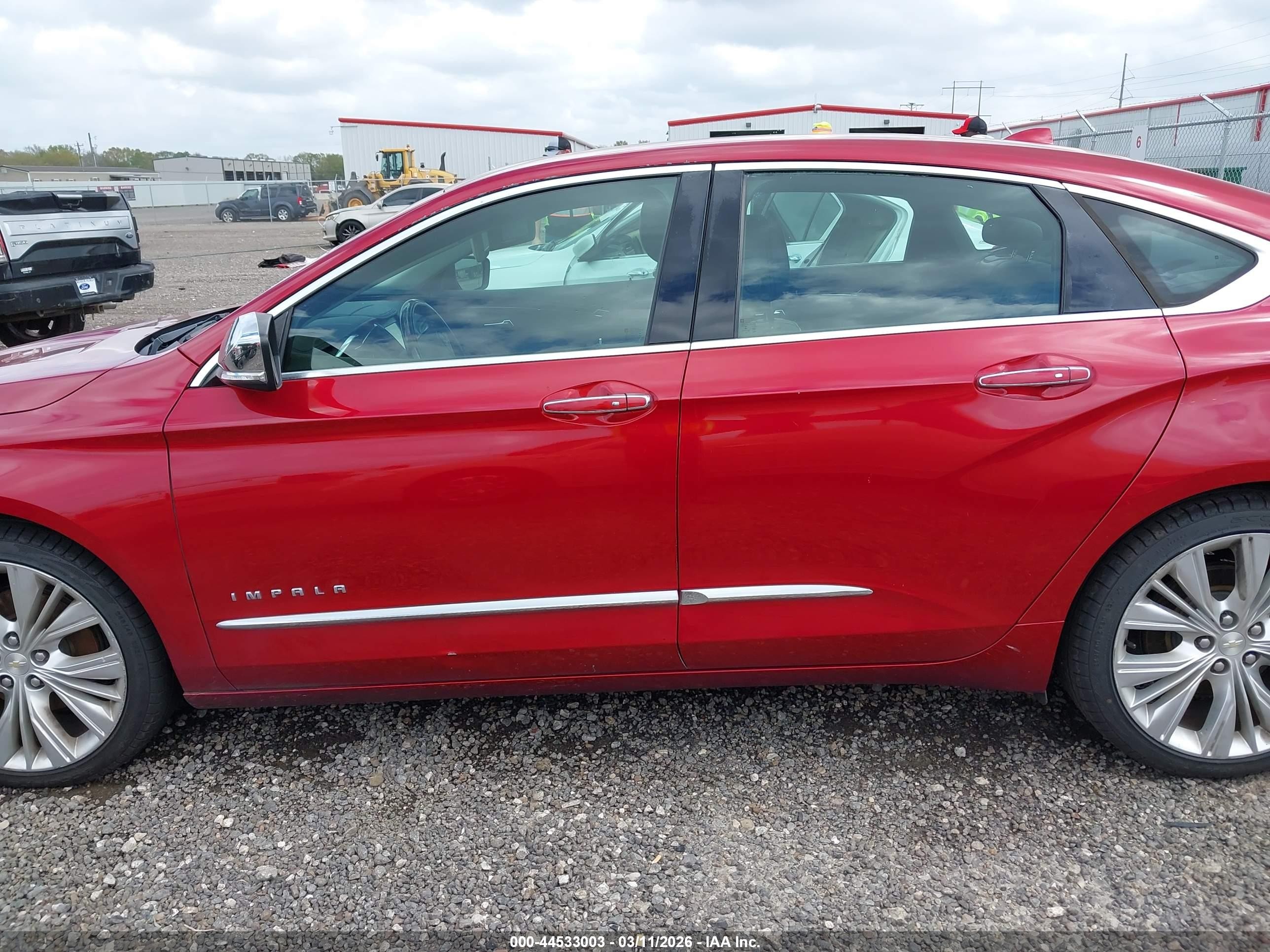 2014 Chevrolet Impala 2lz Red vin: 1G1155S3XEU133657