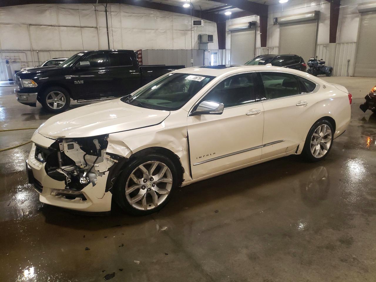 2014 Chevrolet Impala White vin: 1G1155S3XEU135831