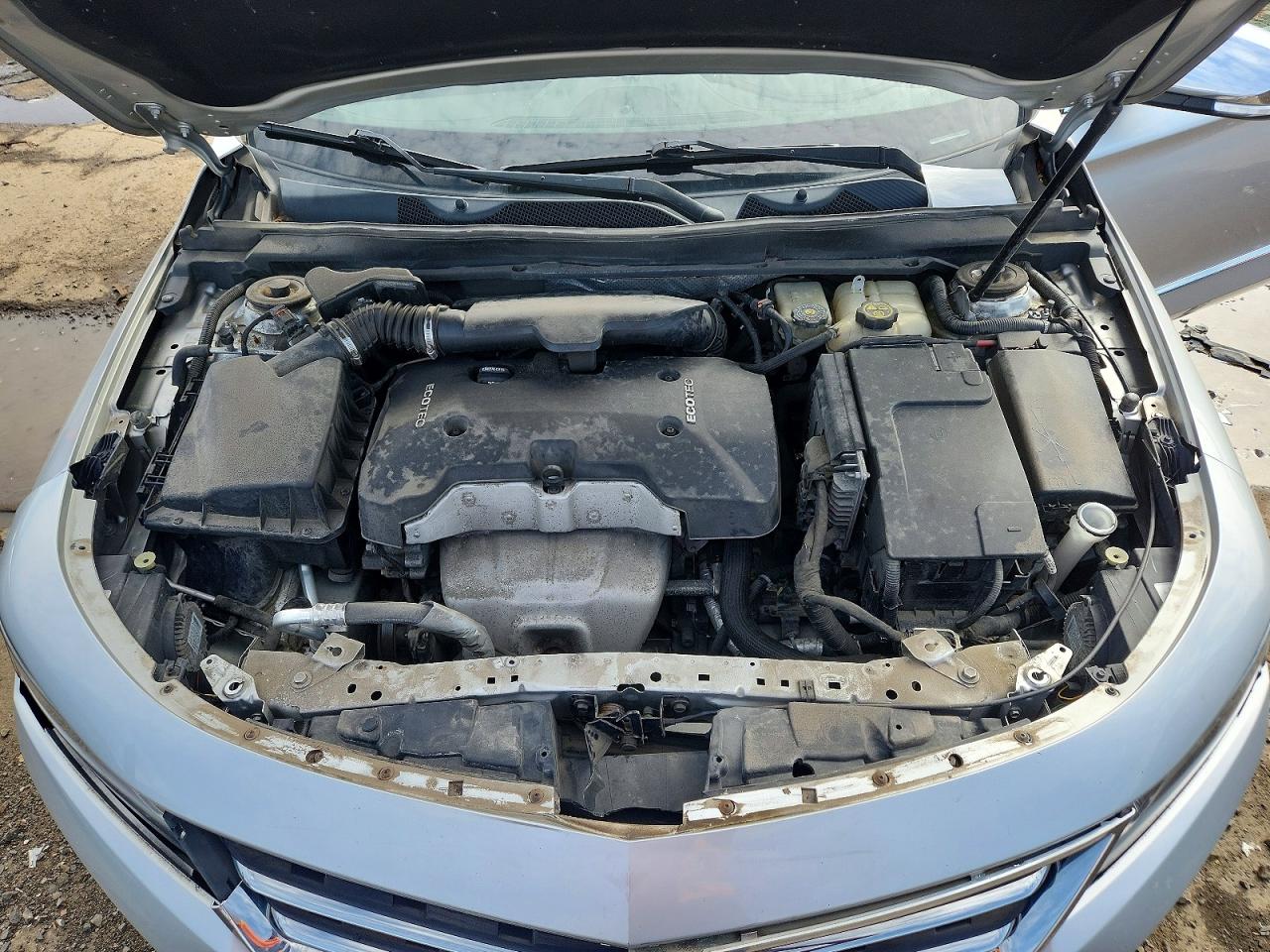 2015 Chevrolet Impala Ltz Silver vin: 1G1155SL0FU127335