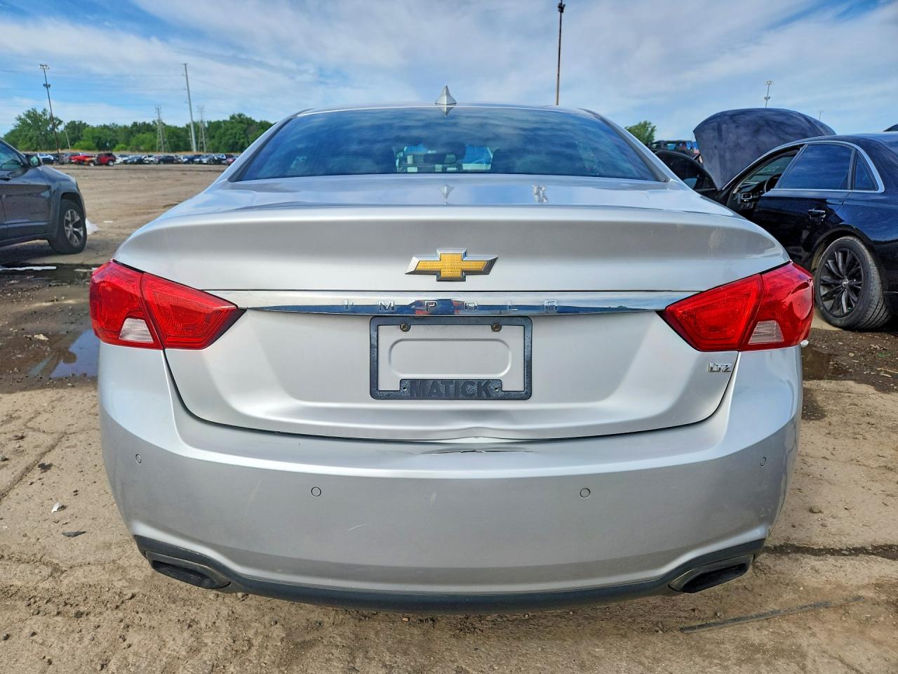 2015 Chevrolet Impala Ltz Silver vin: 1G1155SL0FU127335