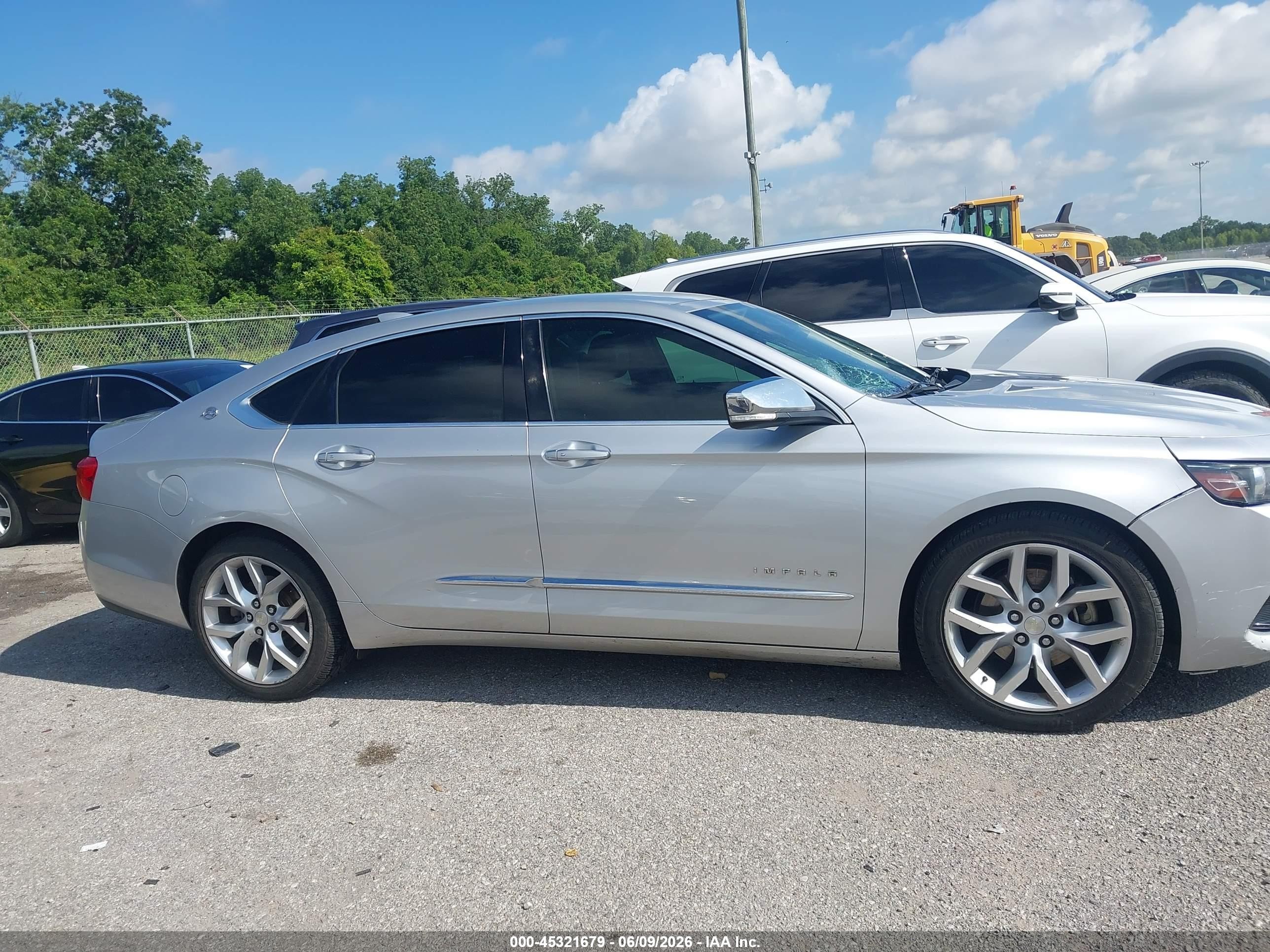 2015 Chevrolet Impala 1lz Silver vin: 1G1155SL2FU114859