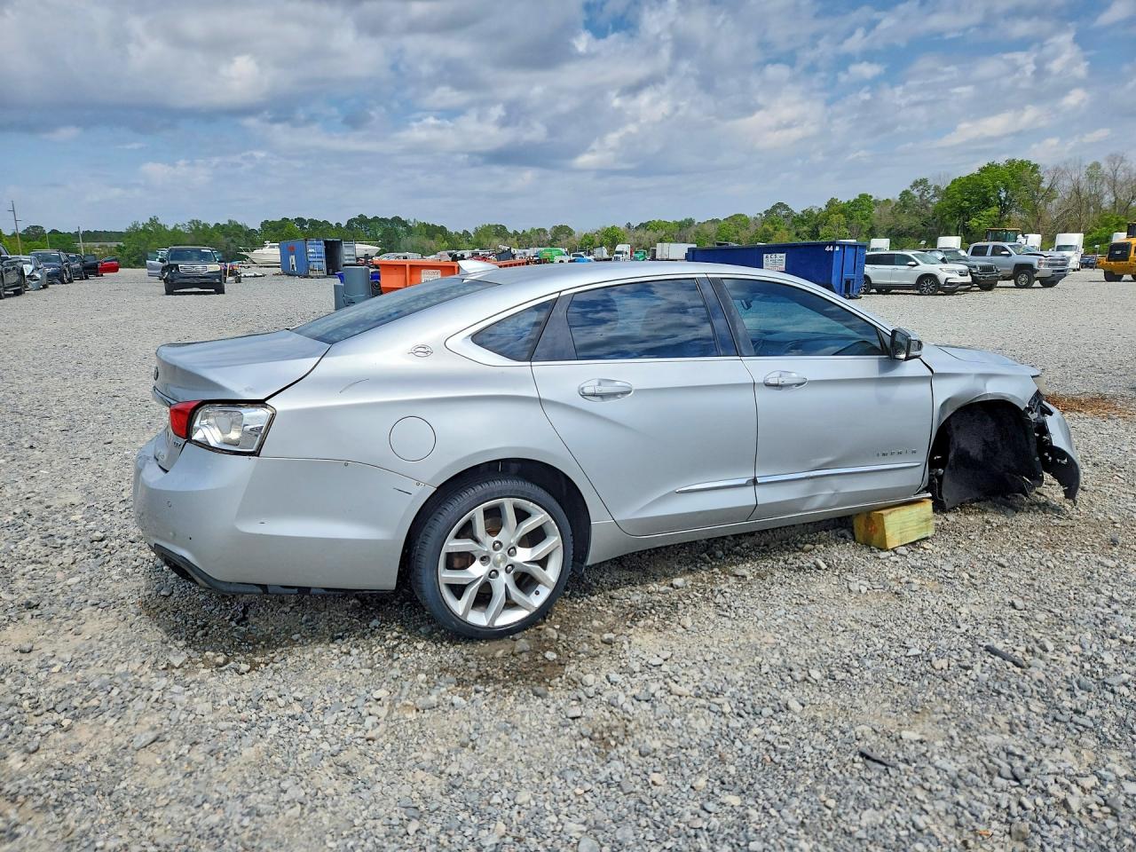 2015 Chevrolet Impala Ltz Silver vin: 1G1155SL3FU101957