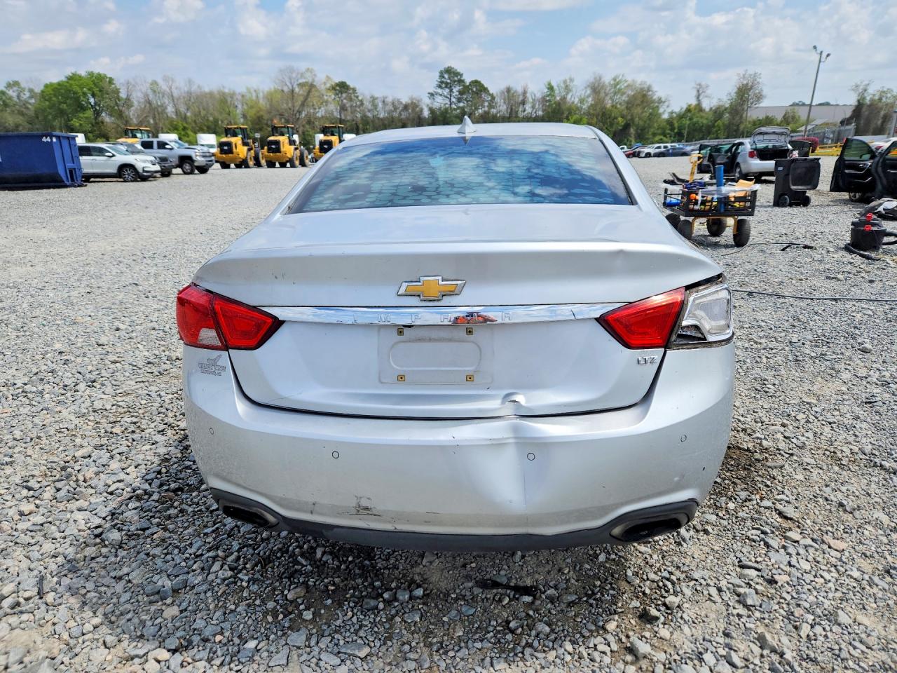 2015 Chevrolet Impala Ltz Silver vin: 1G1155SL3FU101957