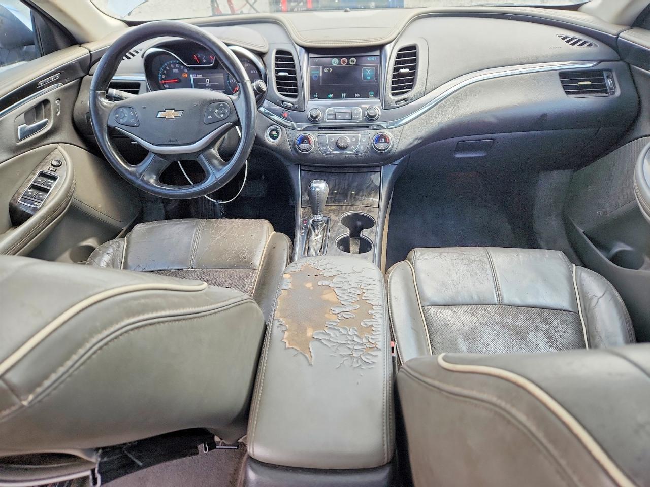 2015 Chevrolet Impala Ltz Silver vin: 1G1155SL3FU101957