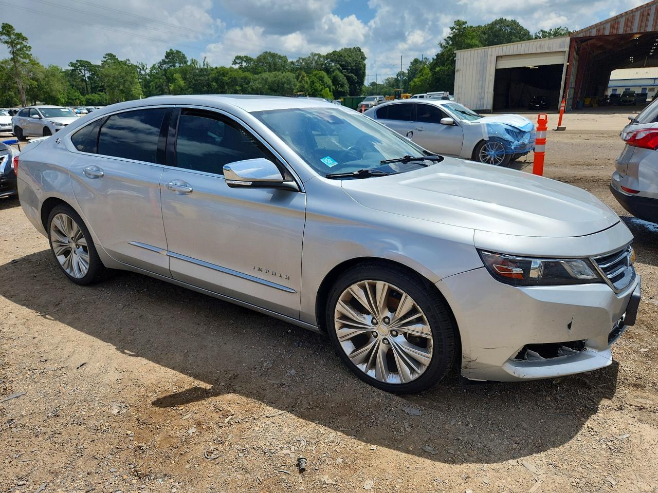 2015 Chevrolet Impala Ltz Silver vin: 1G1165S30FU149638