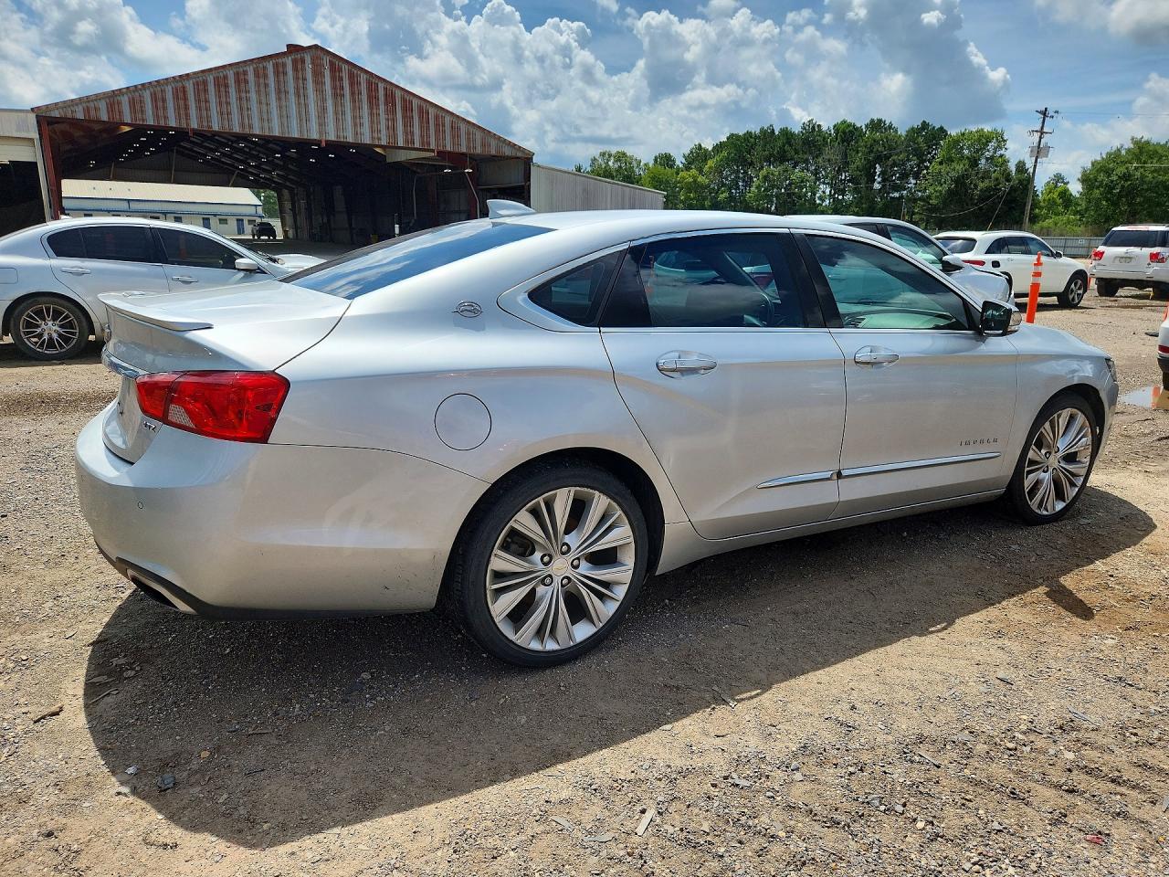 2015 Chevrolet Impala Ltz Silver vin: 1G1165S30FU149638