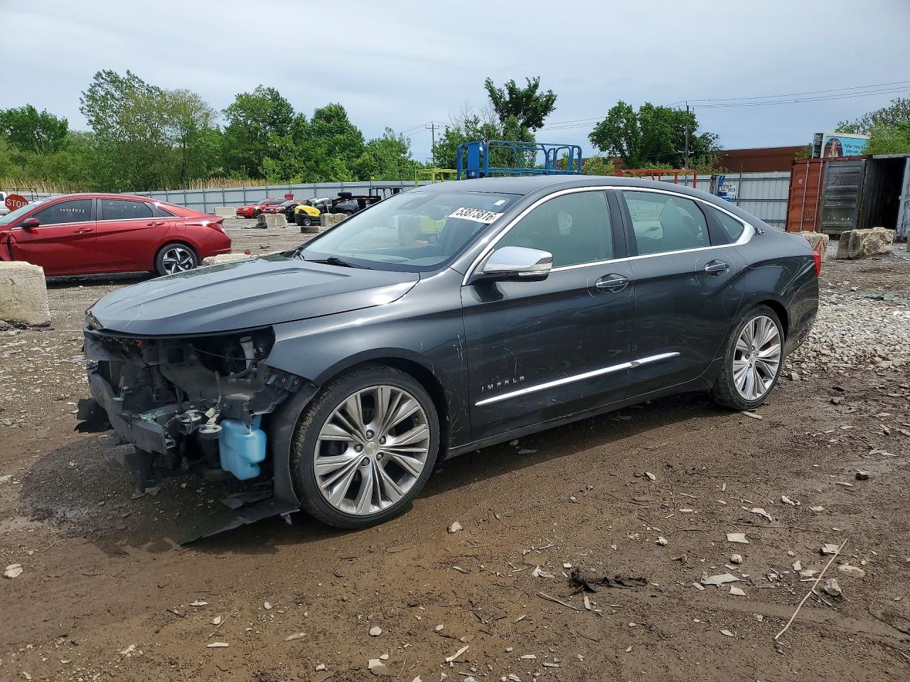 2015 Chevrolet Impala Ltz Gray vin: 1G1165S31FU144609