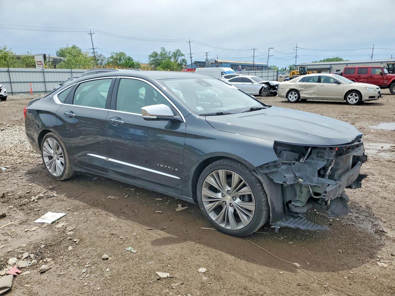 2015 Chevrolet Impala Ltz Gray vin: 1G1165S31FU144609