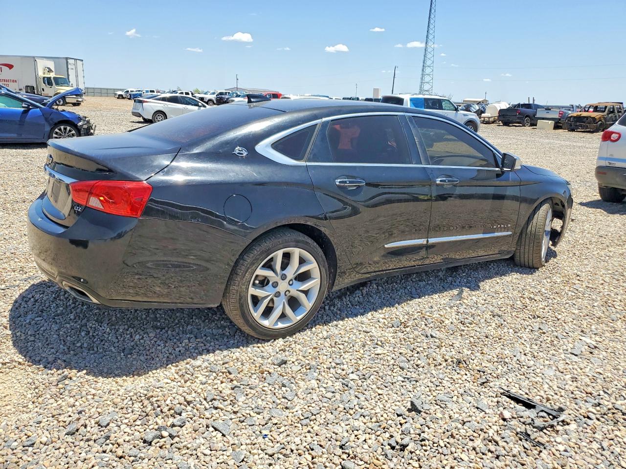 2015 Chevrolet Impala Ltz Black vin: 1G1165S32FU110890