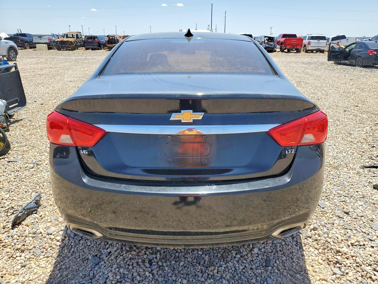 2015 Chevrolet Impala Ltz Black vin: 1G1165S32FU110890