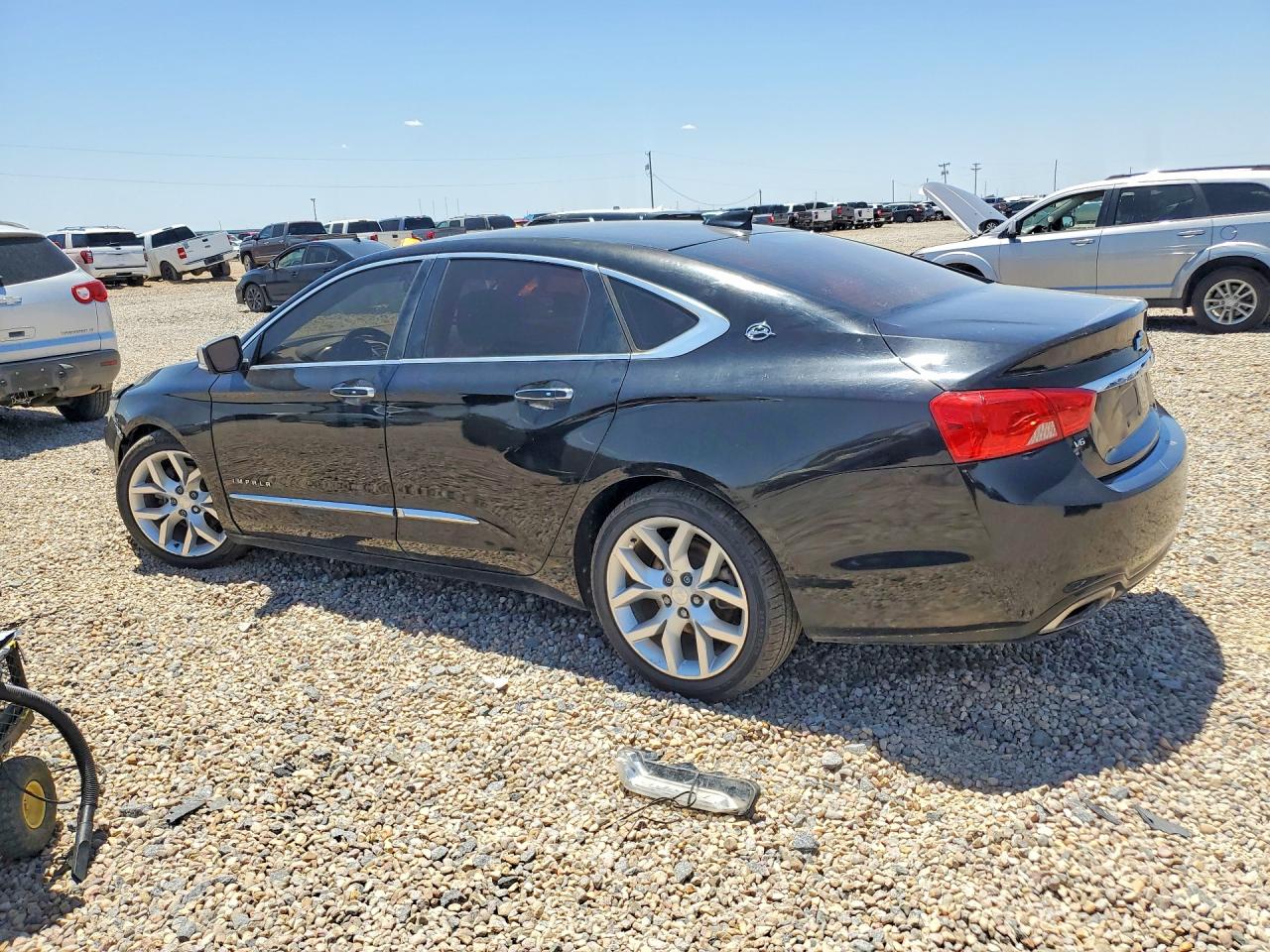 2015 Chevrolet Impala Ltz Black vin: 1G1165S32FU110890
