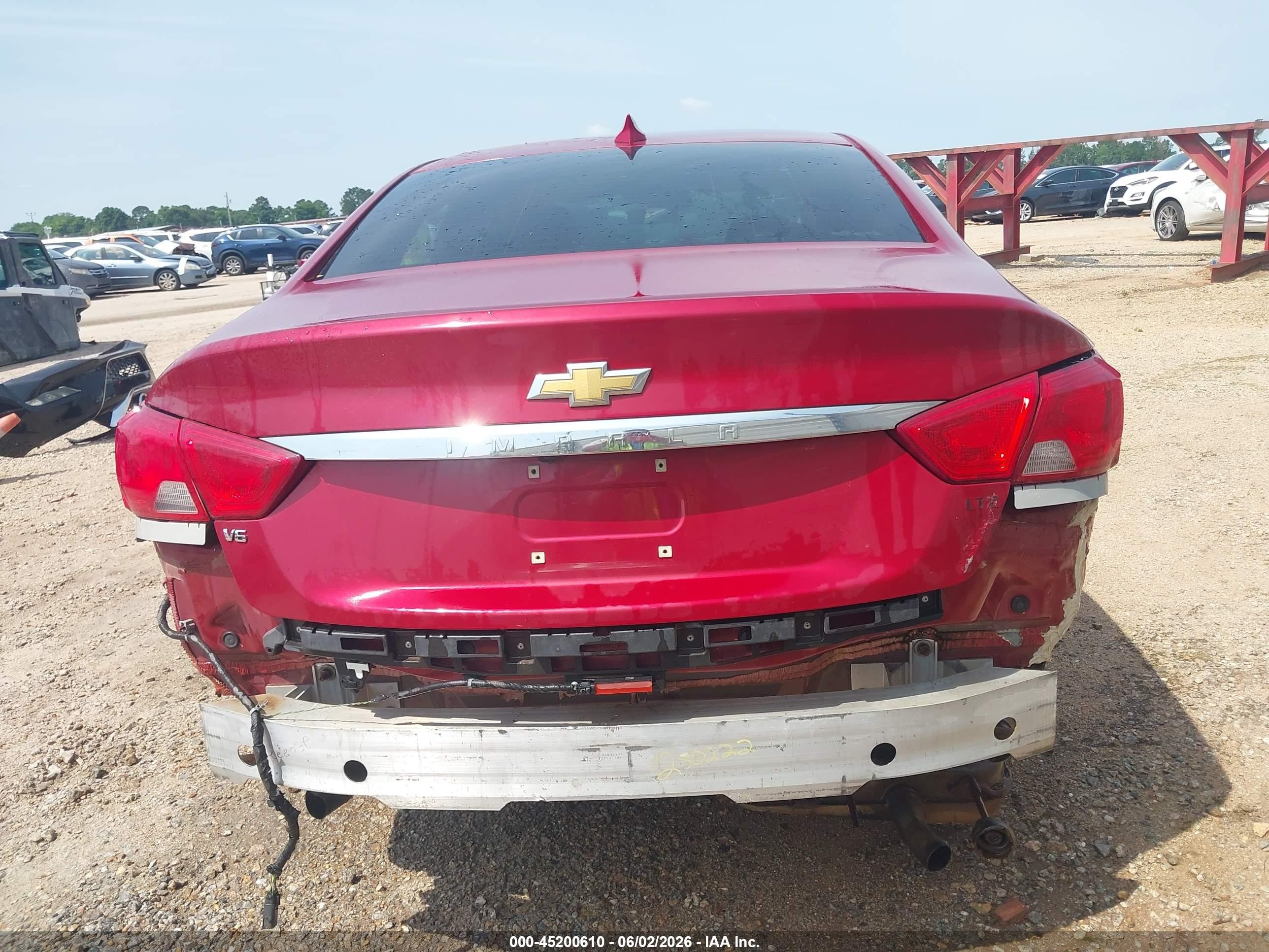 2015 Chevrolet Impala 2lz Burgundy vin: 1G1165S32FU114499