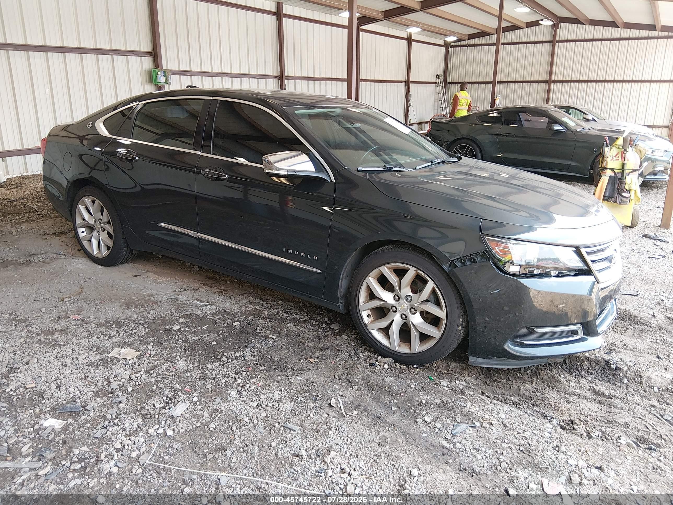 2015 Chevrolet Impala 2lz Gray vin: 1G1165S32FU128063