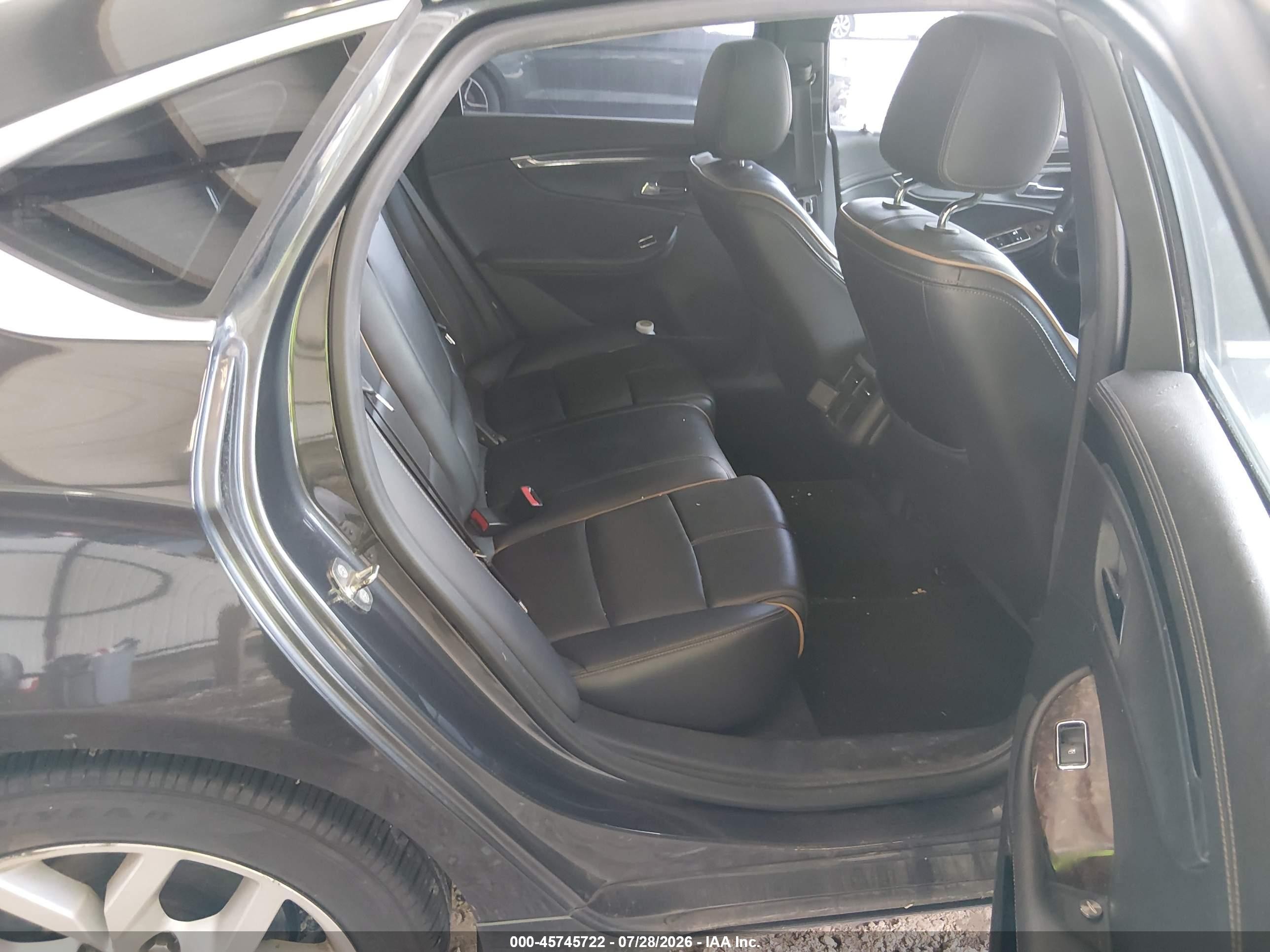2015 Chevrolet Impala 2lz Gray vin: 1G1165S32FU128063
