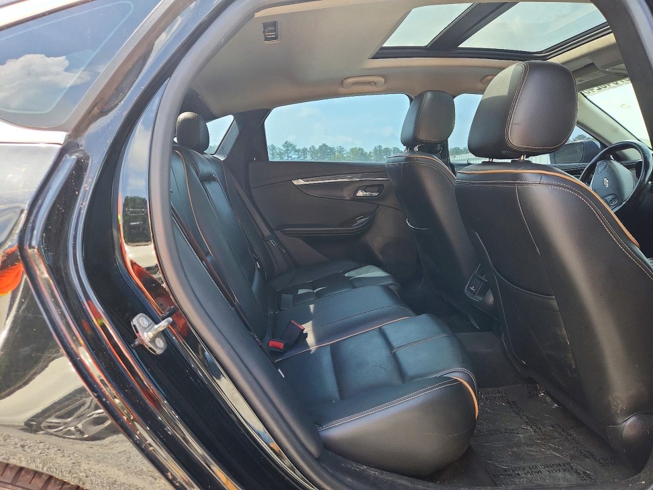 2015 Chevrolet Impala Ltz Black vin: 1G1165S34FU127562