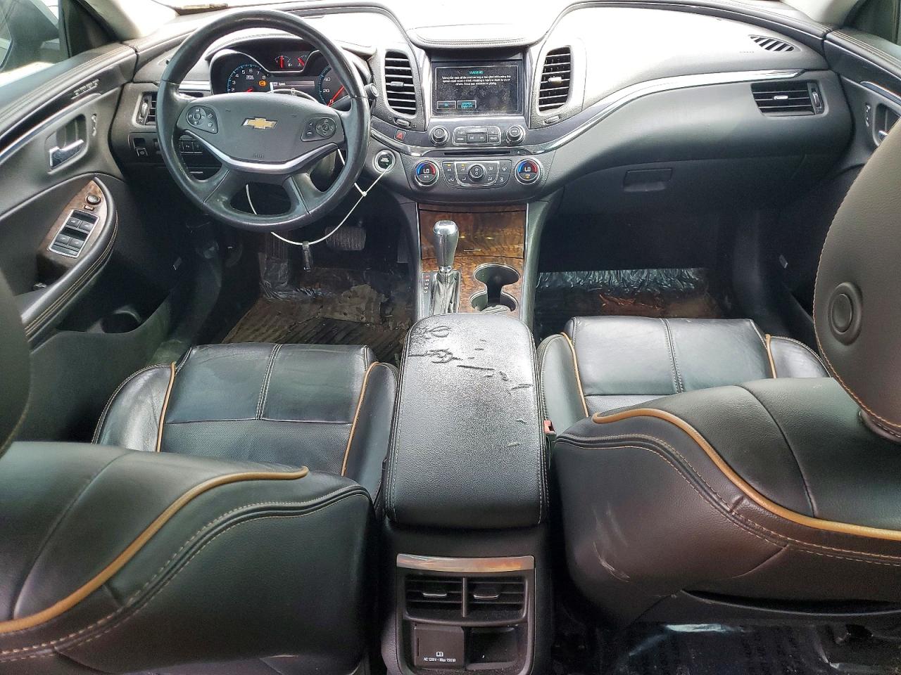 2015 Chevrolet Impala Ltz Black vin: 1G1165S34FU146659