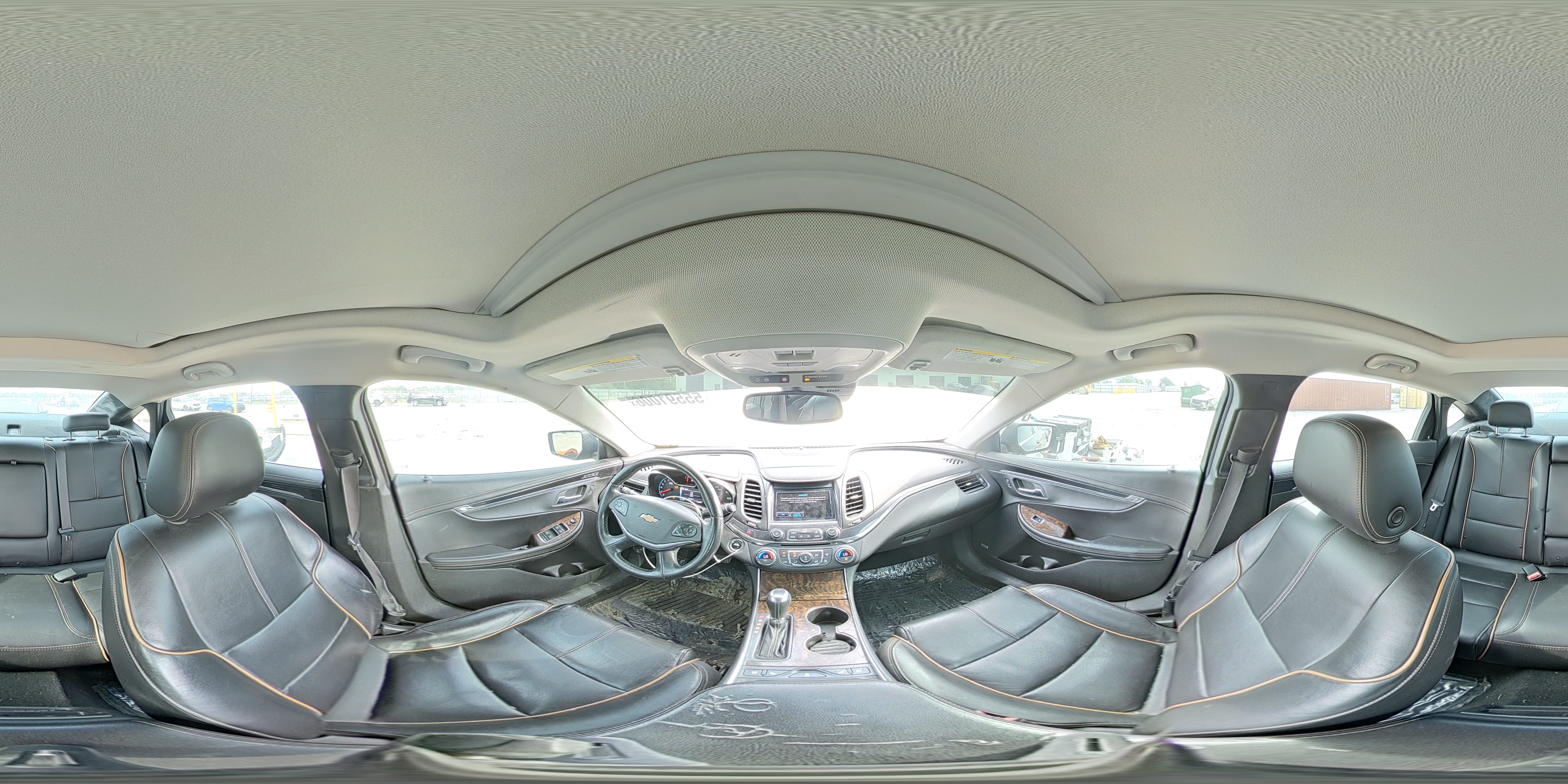 2015 Chevrolet Impala Ltz Black vin: 1G1165S34FU146659