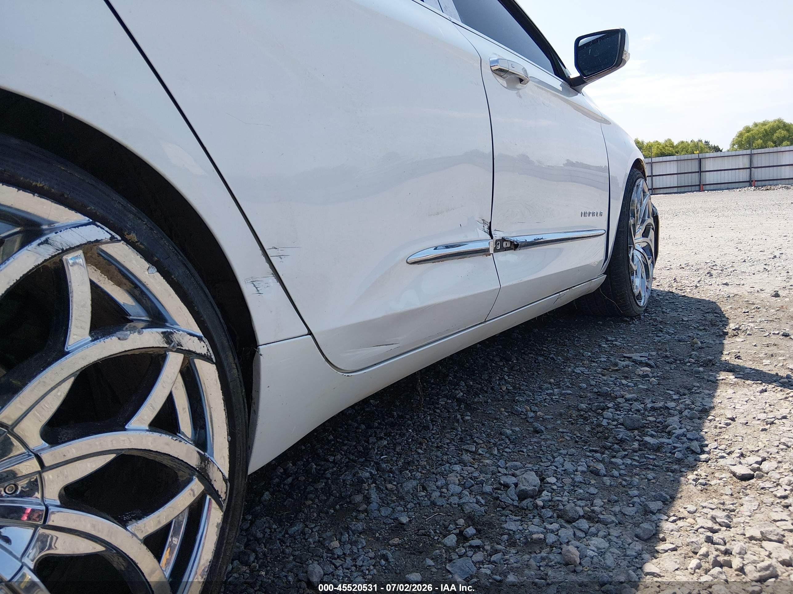 2015 Chevrolet Impala 2lz White vin: 1G1165S35FU116814