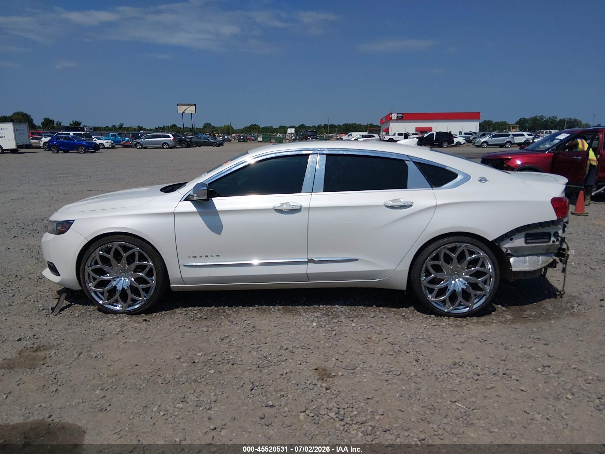 2015 Chevrolet Impala 2lz White vin: 1G1165S35FU116814