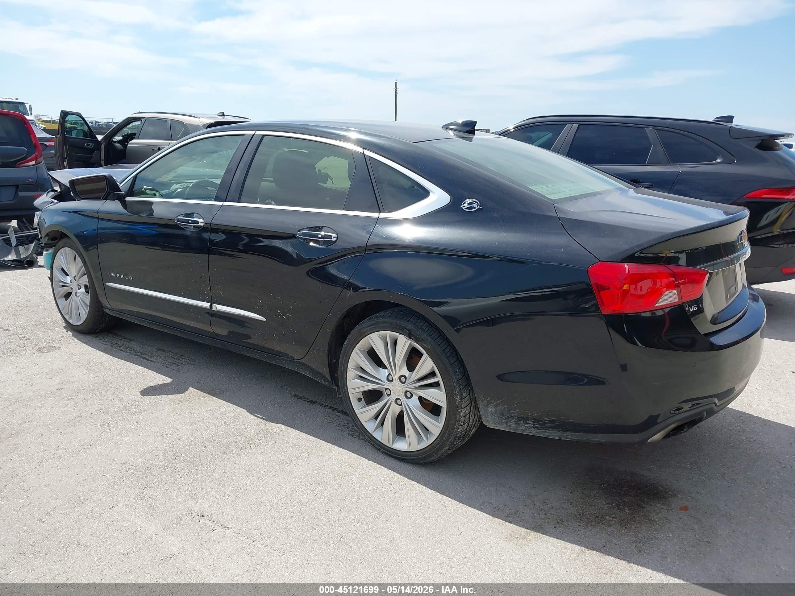 2015 Chevrolet Impala 2lz Черный vin: 1G1165S35FU130325