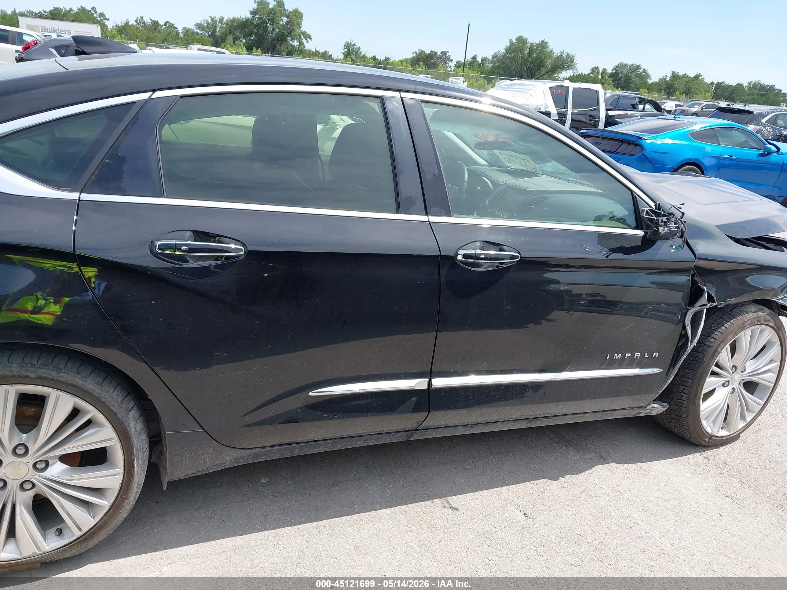 2015 Chevrolet Impala 2lz Черный vin: 1G1165S35FU130325